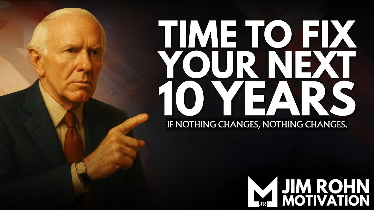 Fix Your Next 10 Years | Jim Rohn Motivation