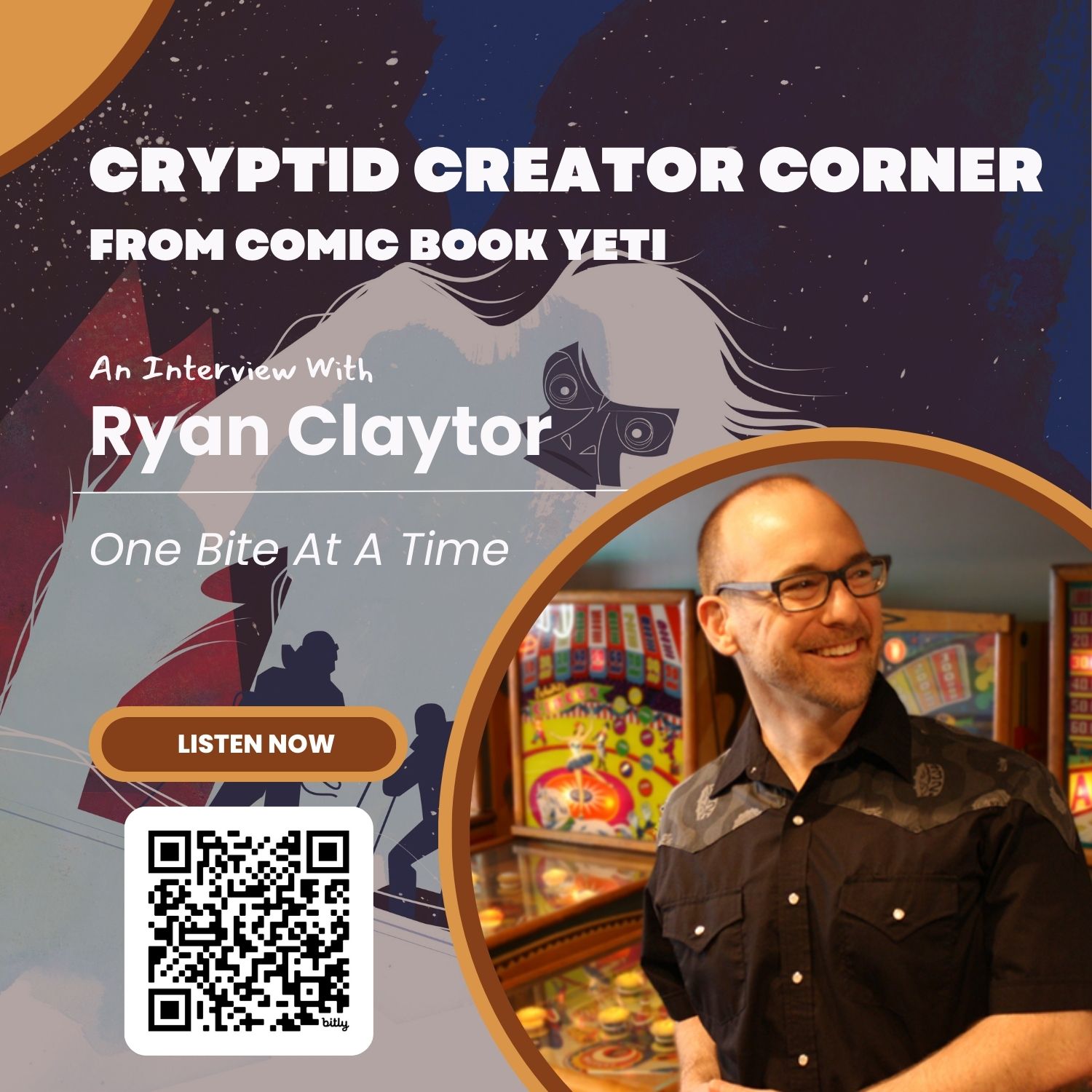 Cryptid Creator Corner from Comic Book Yeti - A Comic Book Interview Podcast