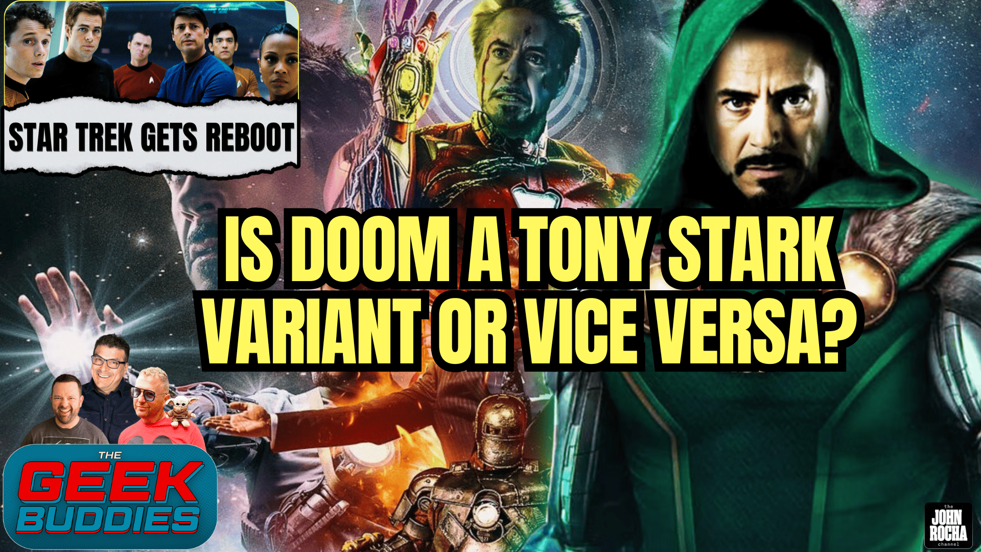 Is Doctor Doom a Tony Stark Variant or Vice Versa in AVENGERS DOOMSDAY? | The Geek Buddies