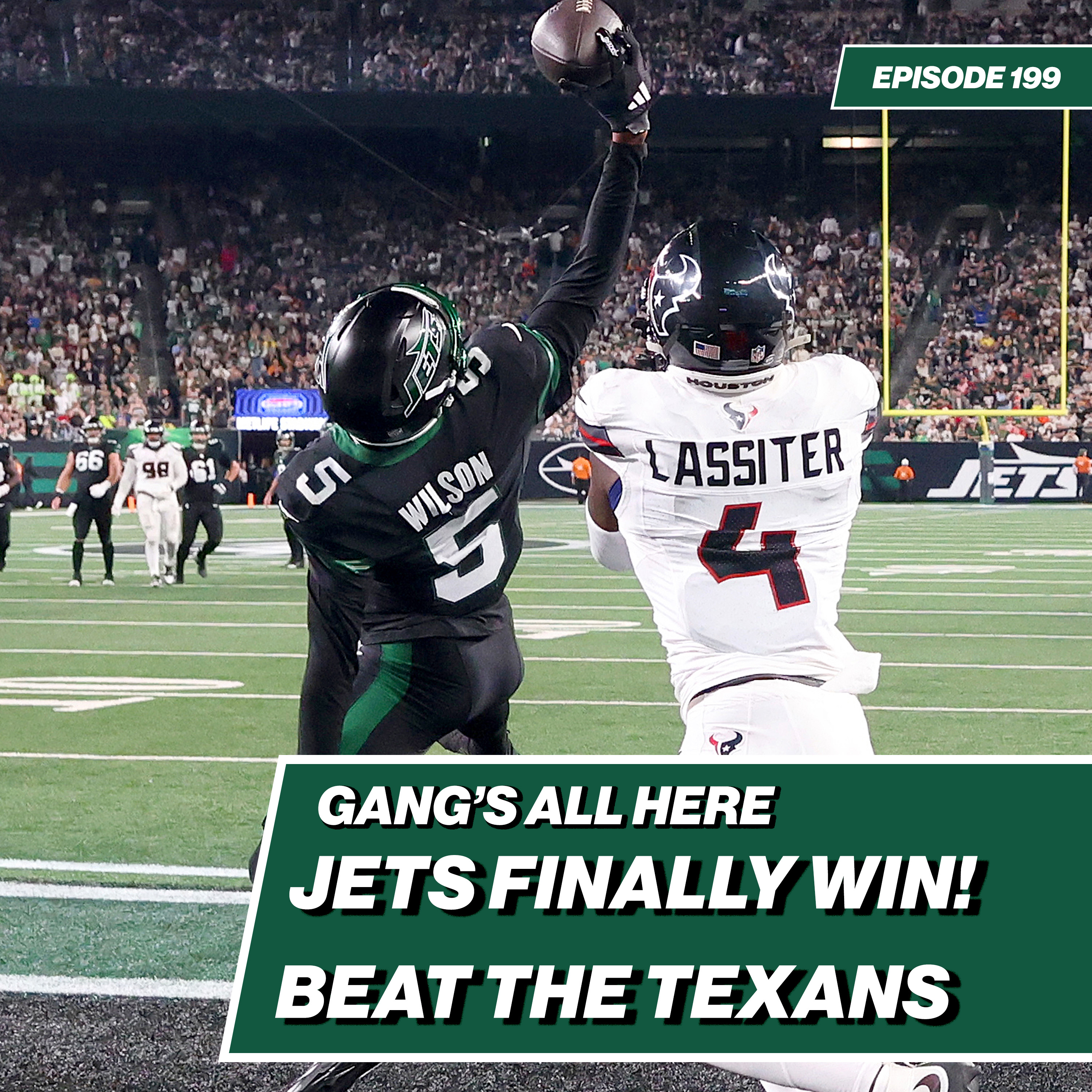 Jets get a much needed win vs. Texans on Halloween night! | Gang's All Here - Ep. 199 episode artwork