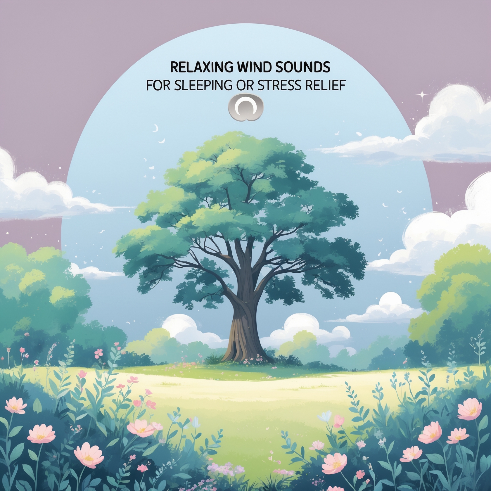 Relaxing Wind Sounds for Sleeping or Stress Relief 💨 Nature White Noise