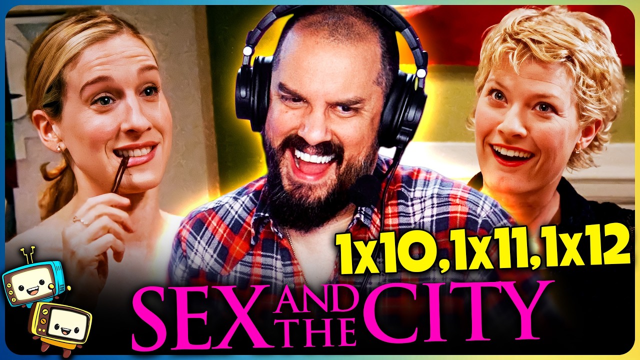 SEX AND THE CITY (1998) 1x10, 1x11, & 1x12 Reaction! | First Time Watch! | Sarah Jessica Parker episode artwork