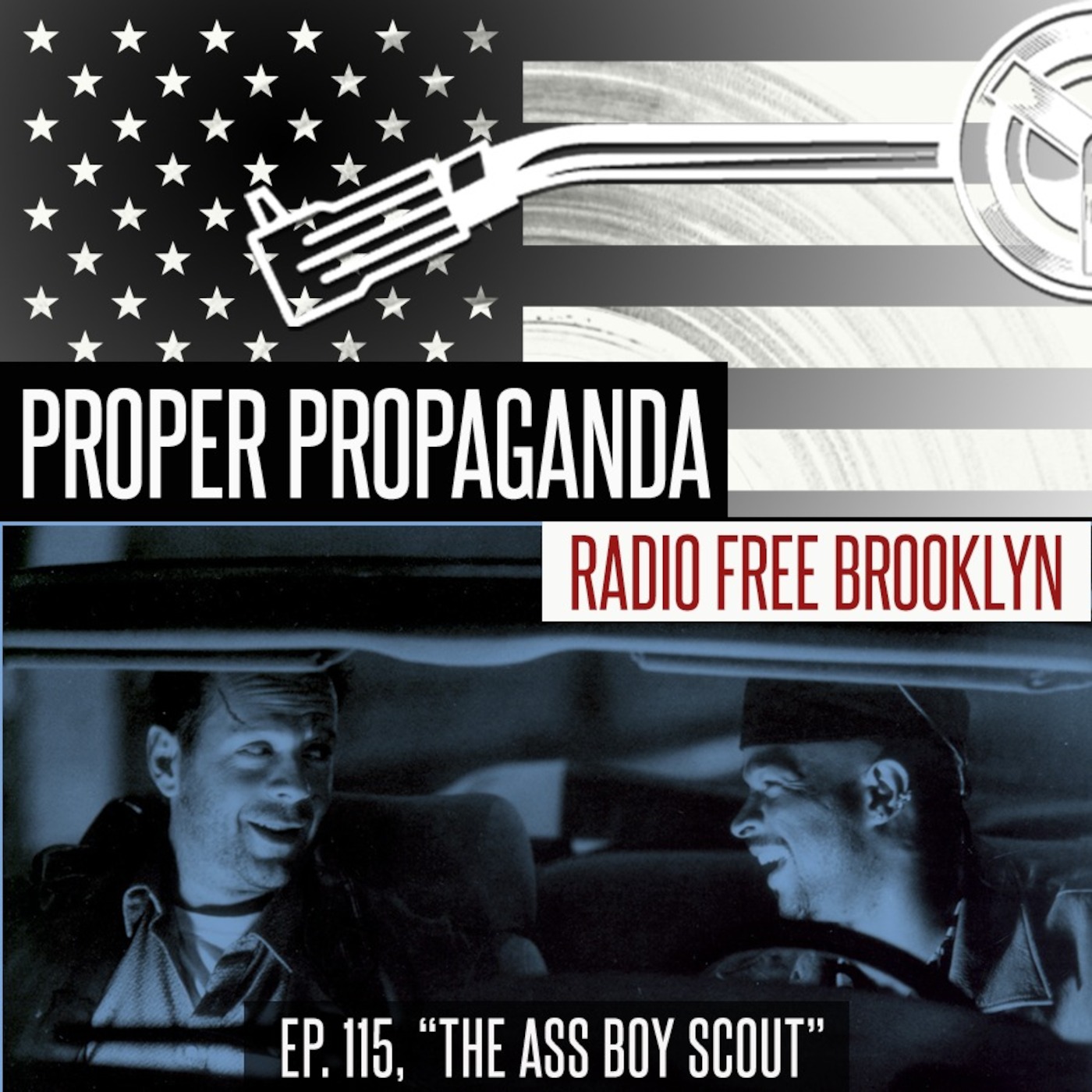 Proper Propaganda Ep. 115, "The Ass Boy Scout" episode artwork