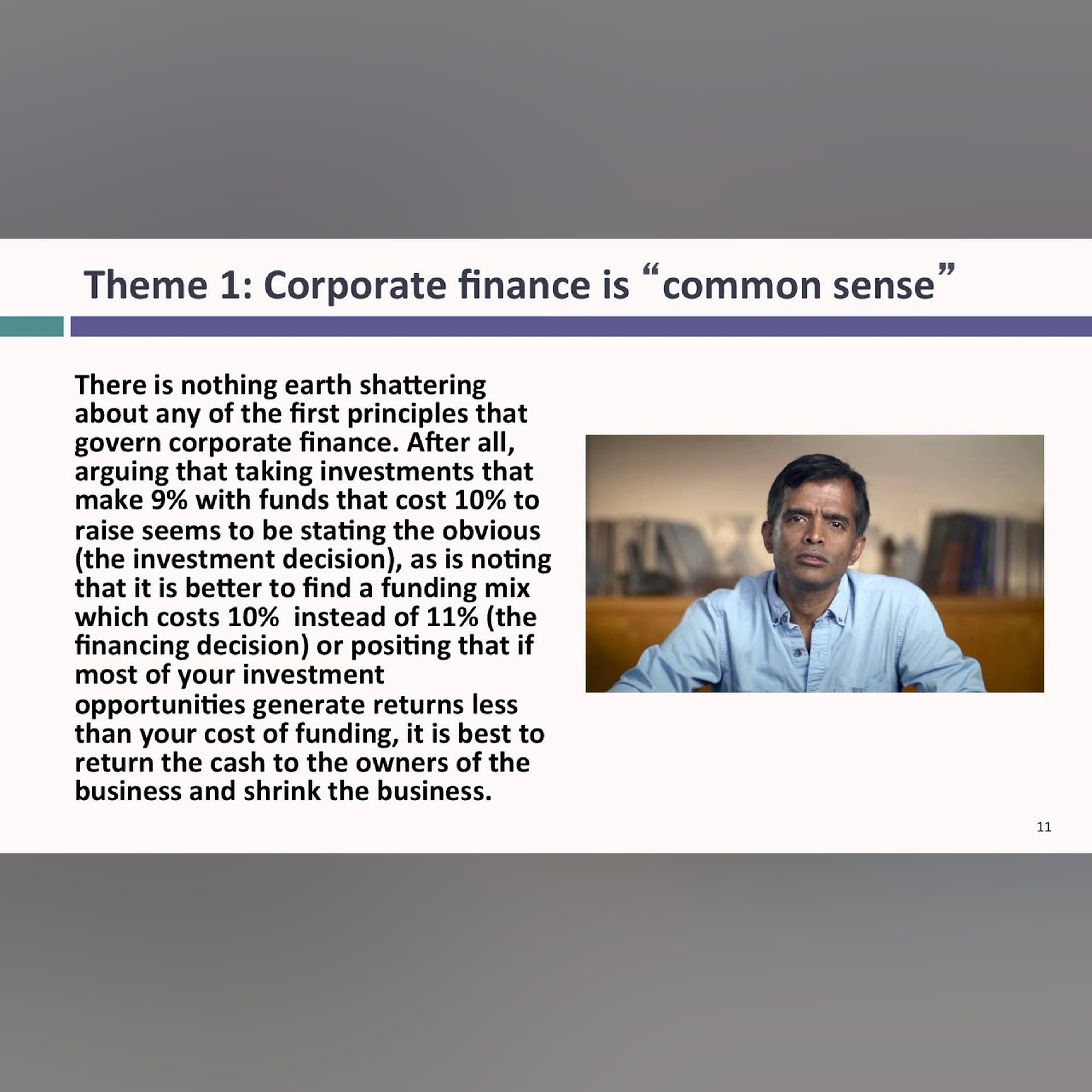 Session 1: Corporate Finance: What is it?