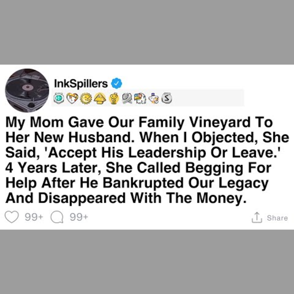 Mom's Vineyard Decision Backfires, Leading to a Family Crisis