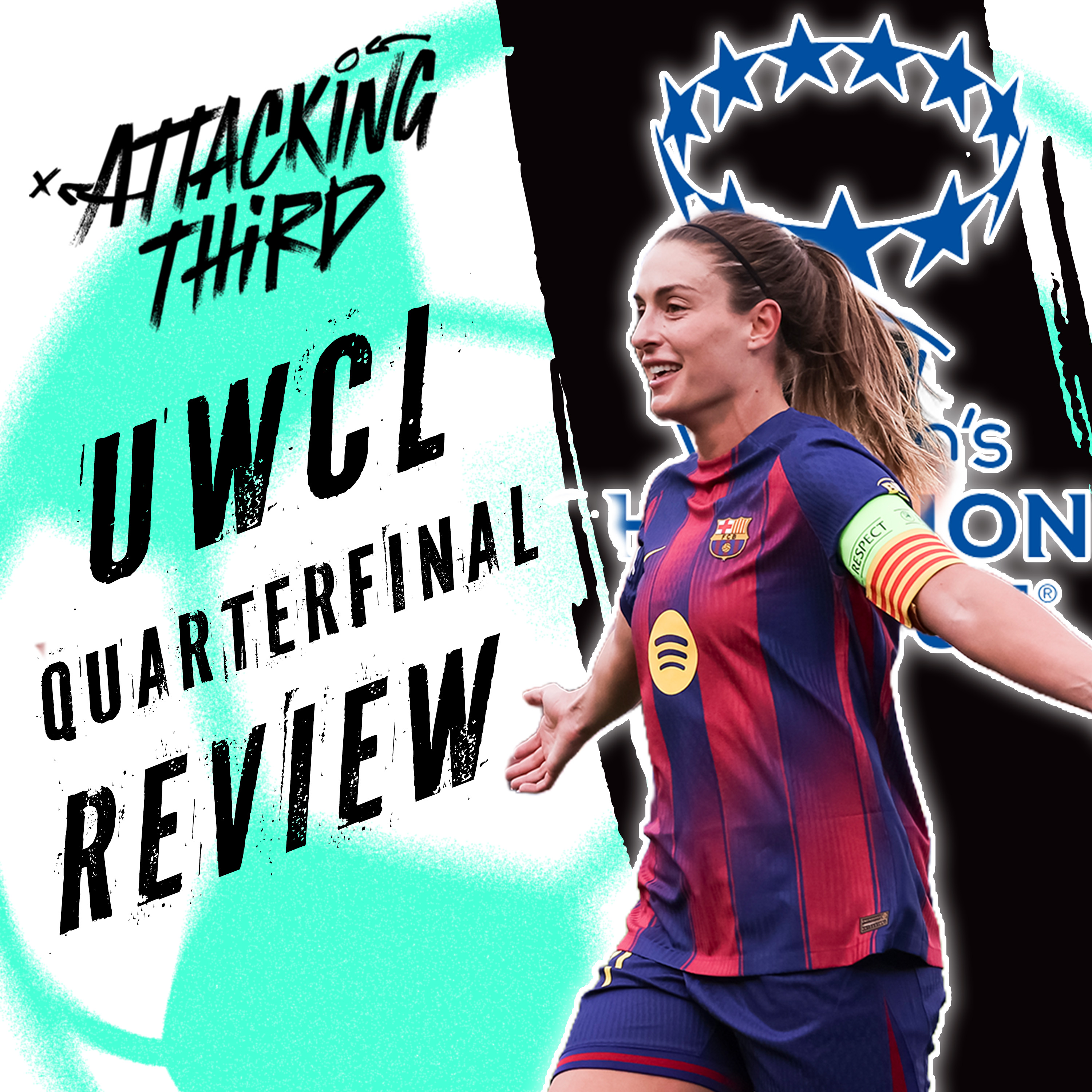 UWCL Quarterfinals REACTION | Barca over Madrid | Arsenal past Chelsea | Attacking Third (soccer 4/3)