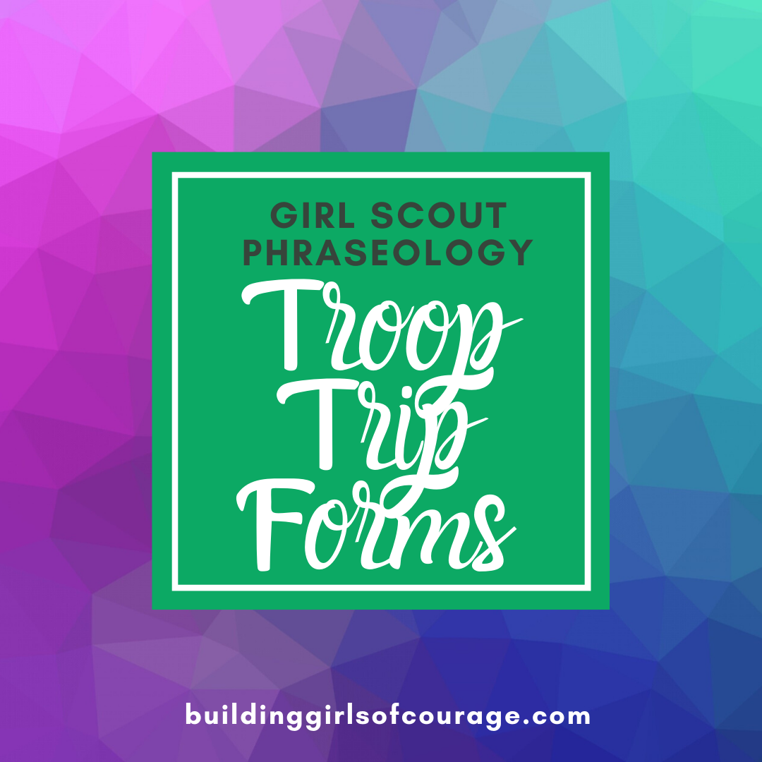 Girl Scouts Phraseology: Troop Trip Forms, Trip Applications, Travel Approval Forms episode artwork