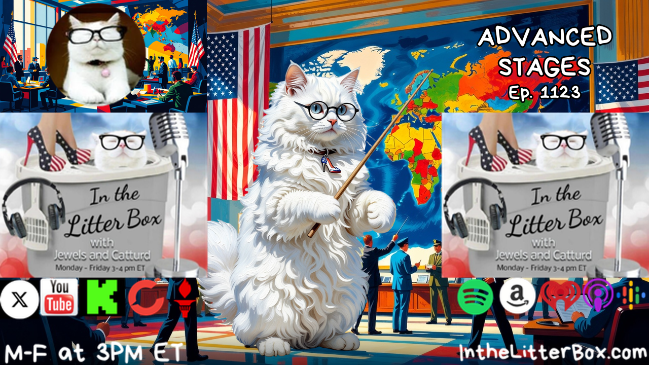ADVANCED STAGES | In the Litter Box w/ Jewels & Catturd – Ep. 1123 – 10/26/2026 episode artwork