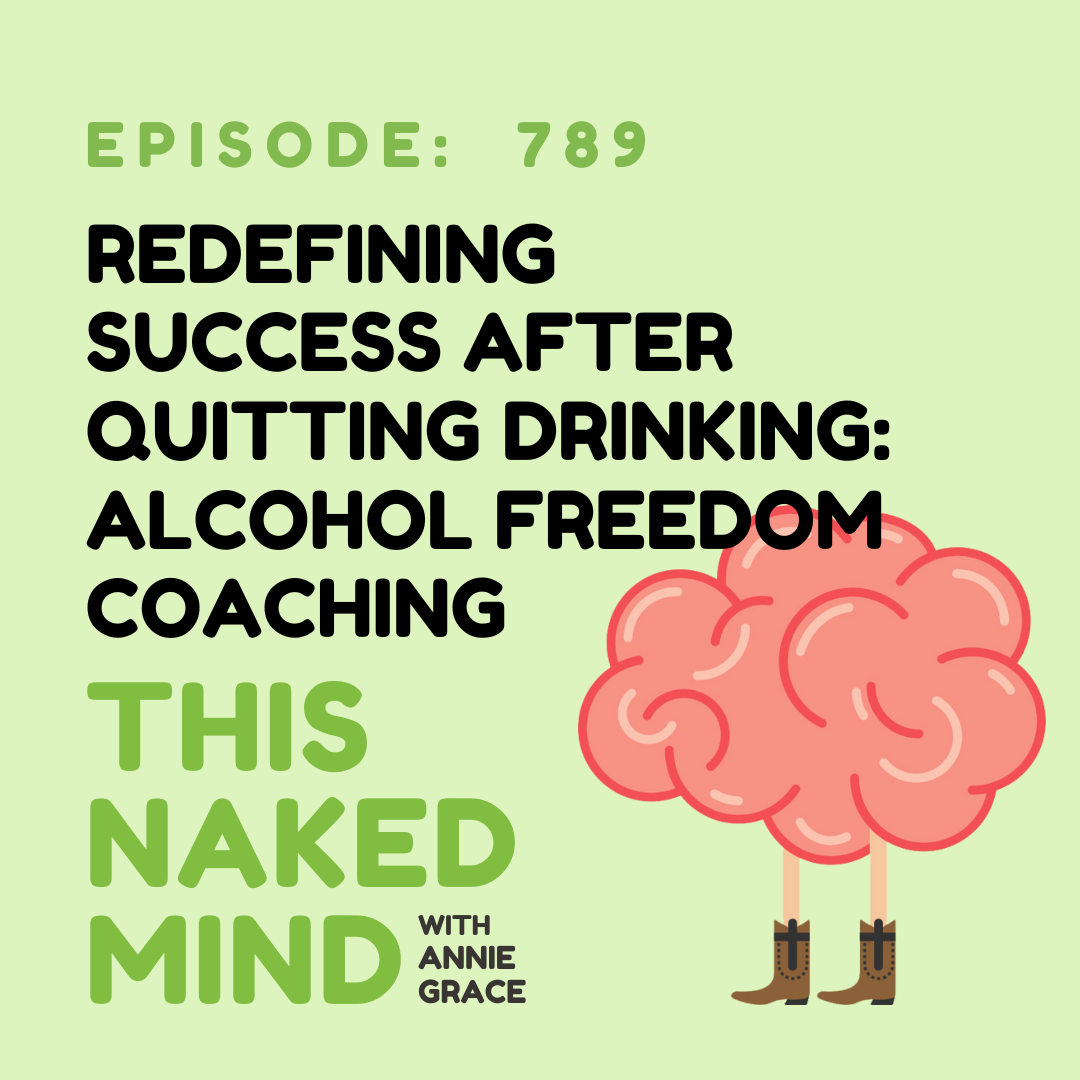 Redefining Success After Quitting Drinking: Alcohol Freedom Coaching | E789