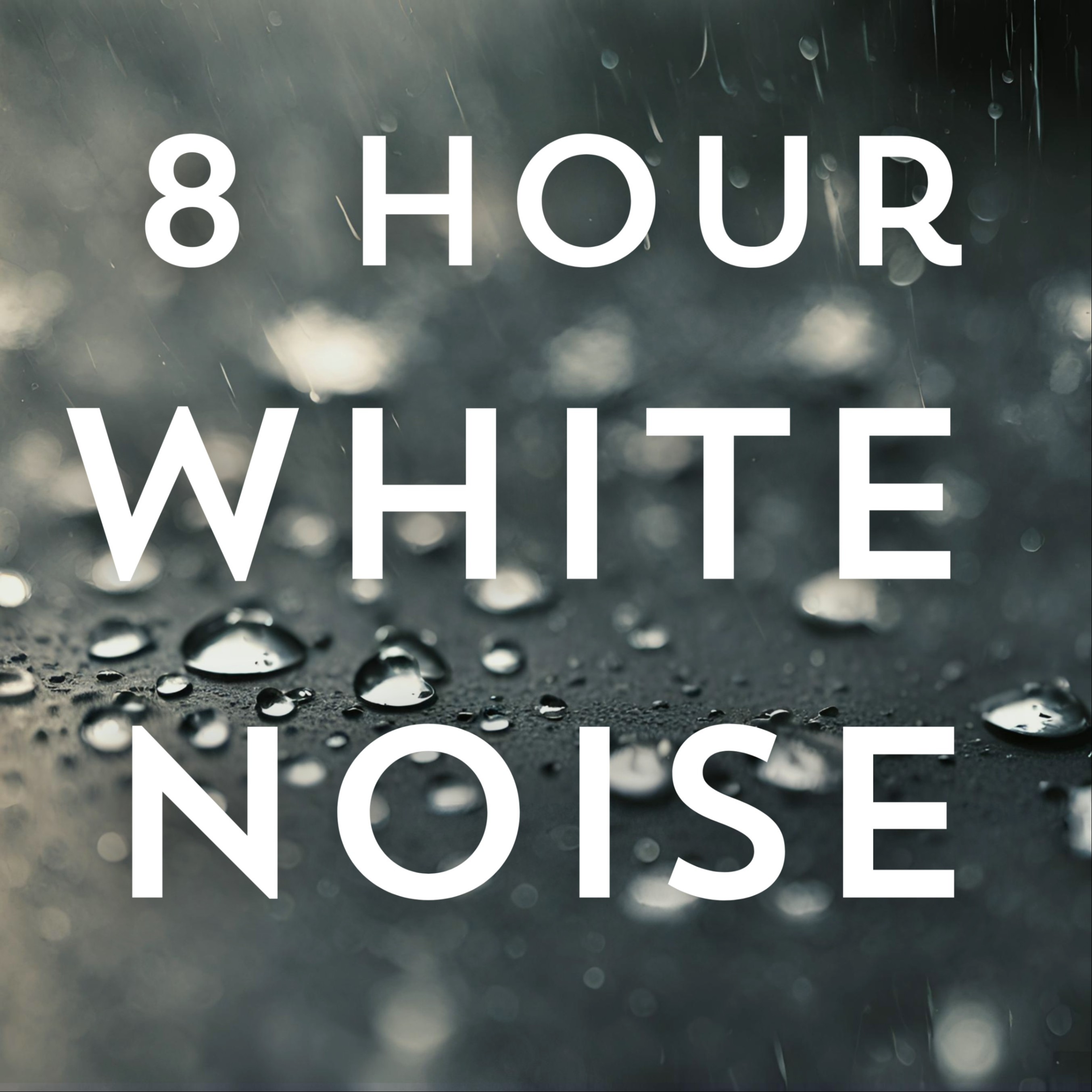 Rain Sleep Sounds 8 Hours | Natural White Noise for Peaceful Rest