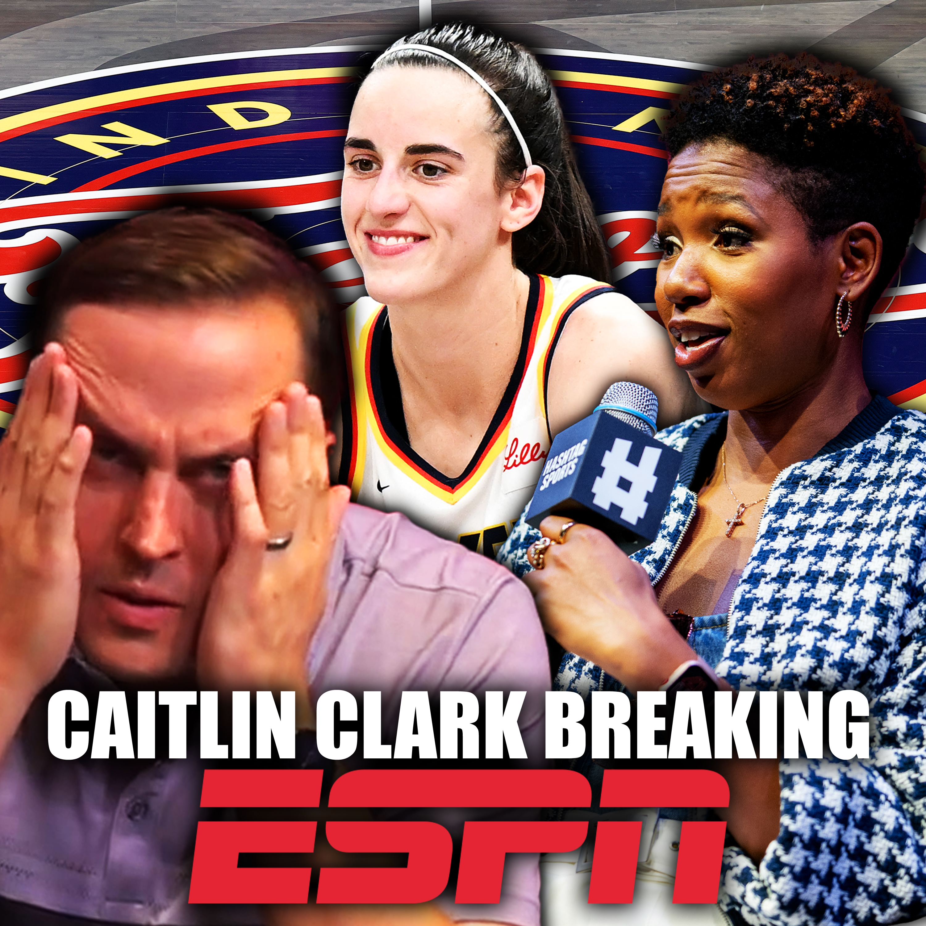 Caitlin Clark HATERS Continue To Be The Problem + John McClain, Tony Vitello & Dan Dakich | episode artwork