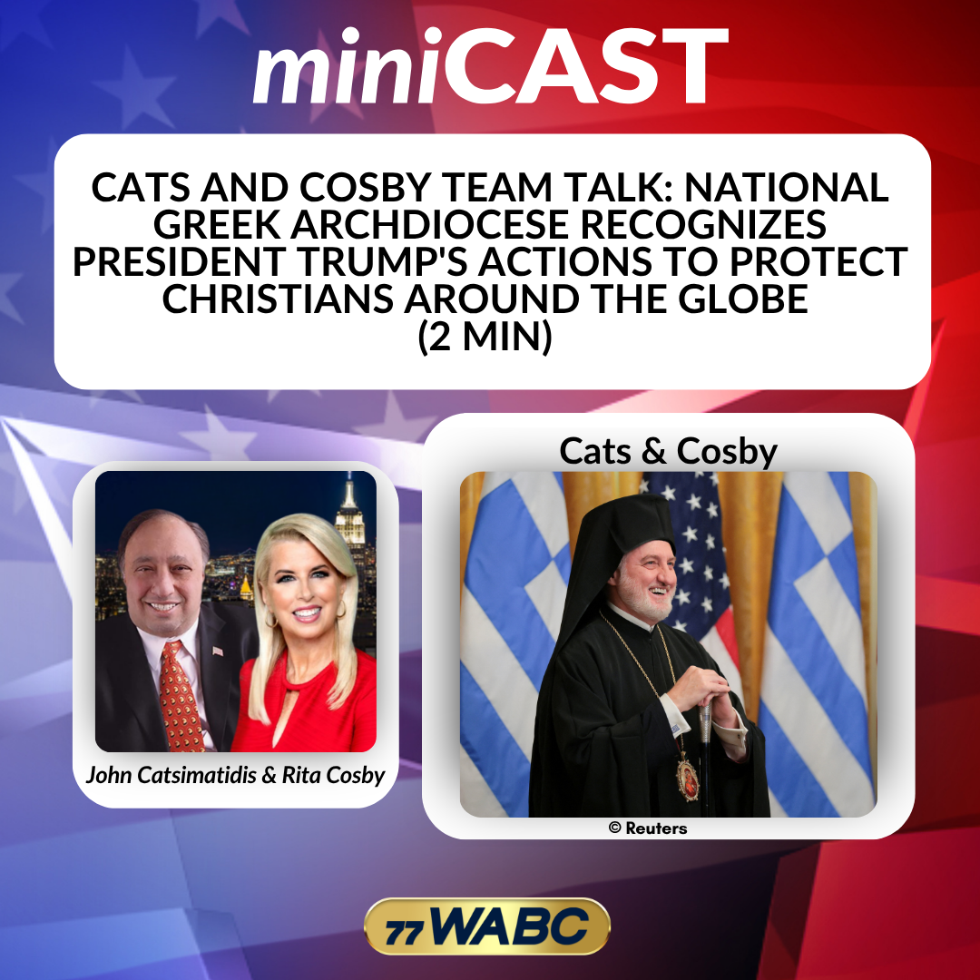 Cats and Cosby Team Talk: National Greek Archdiocese Recognizes President Trump's Actions to Protect Christians Around the Globe (2 min) episode artwork