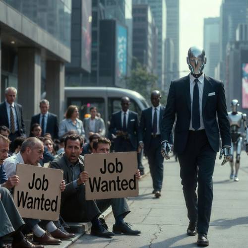 If AI takes all the jobs away, who is going to buy their stuff?