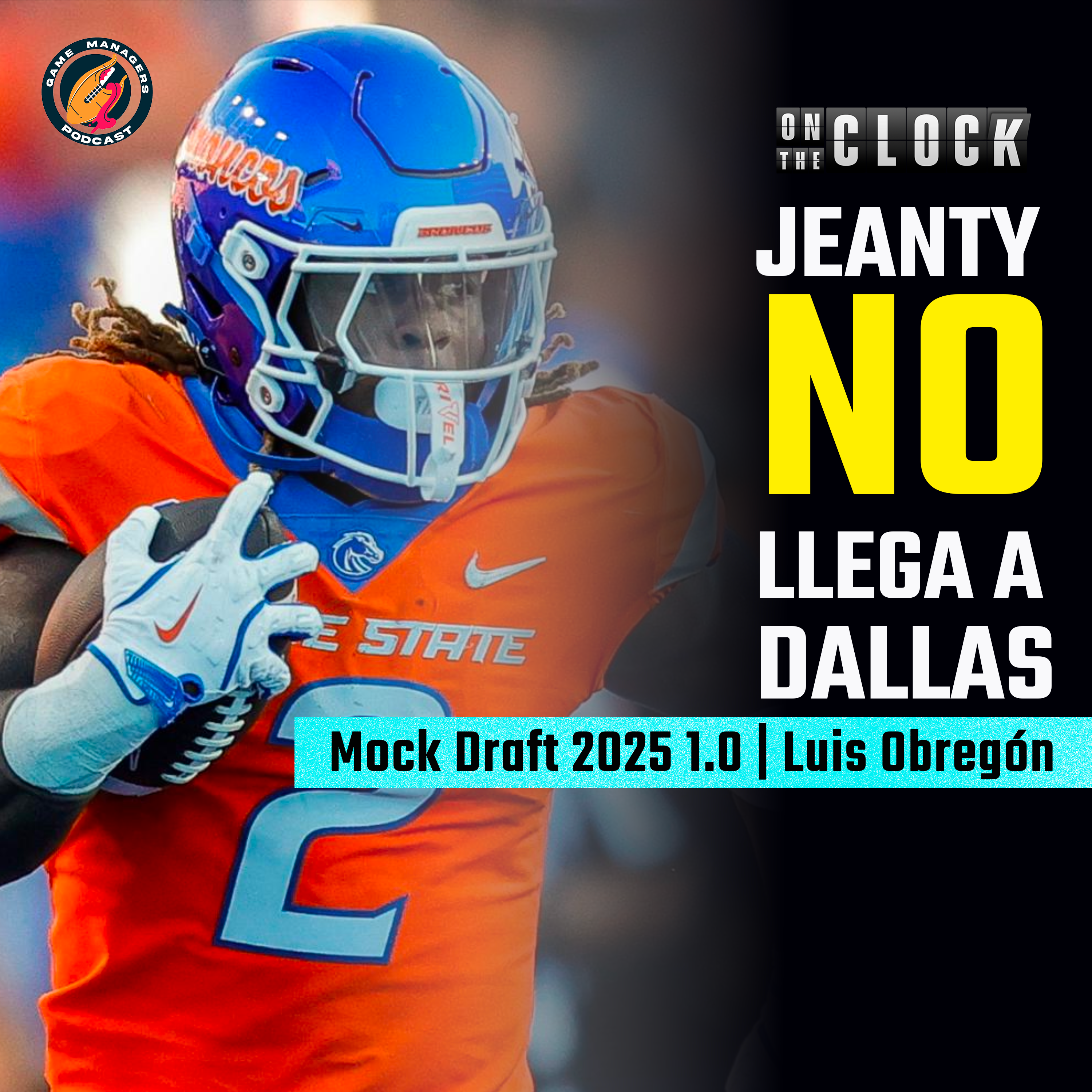 Los Cowboys NO seleccionan a Jeanty | Mock Draft NFL 2025