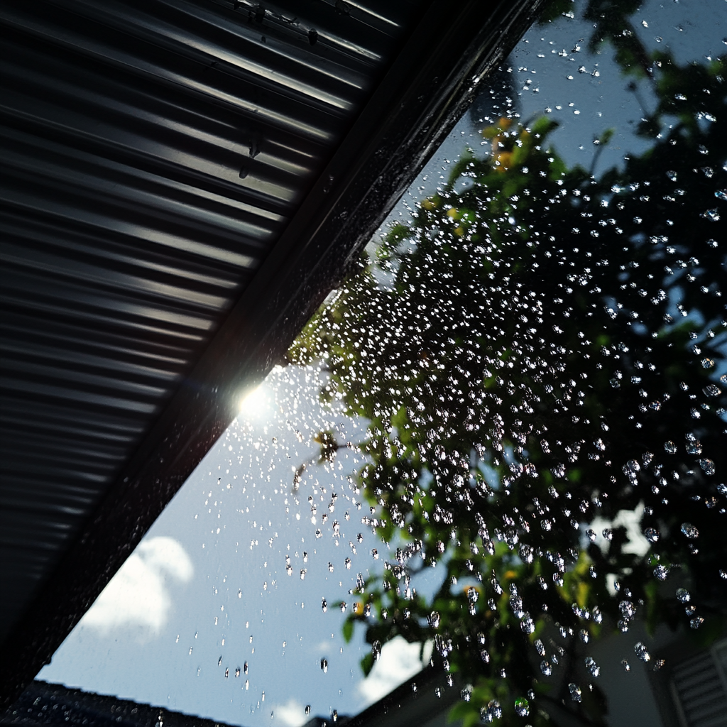 Fight Insomnia with 8 Hours n Hail & Rain Under Metal Roof | Rain Sound For Sleeping