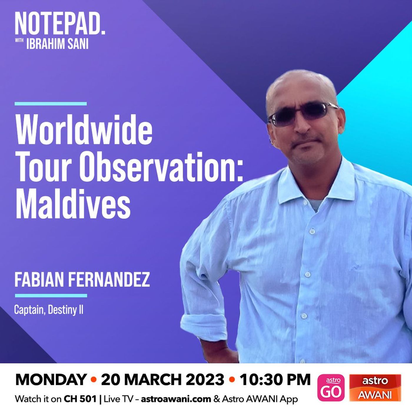 Ibrahim Sani’s Notepad: Worldwide Tour Observation: Maldives