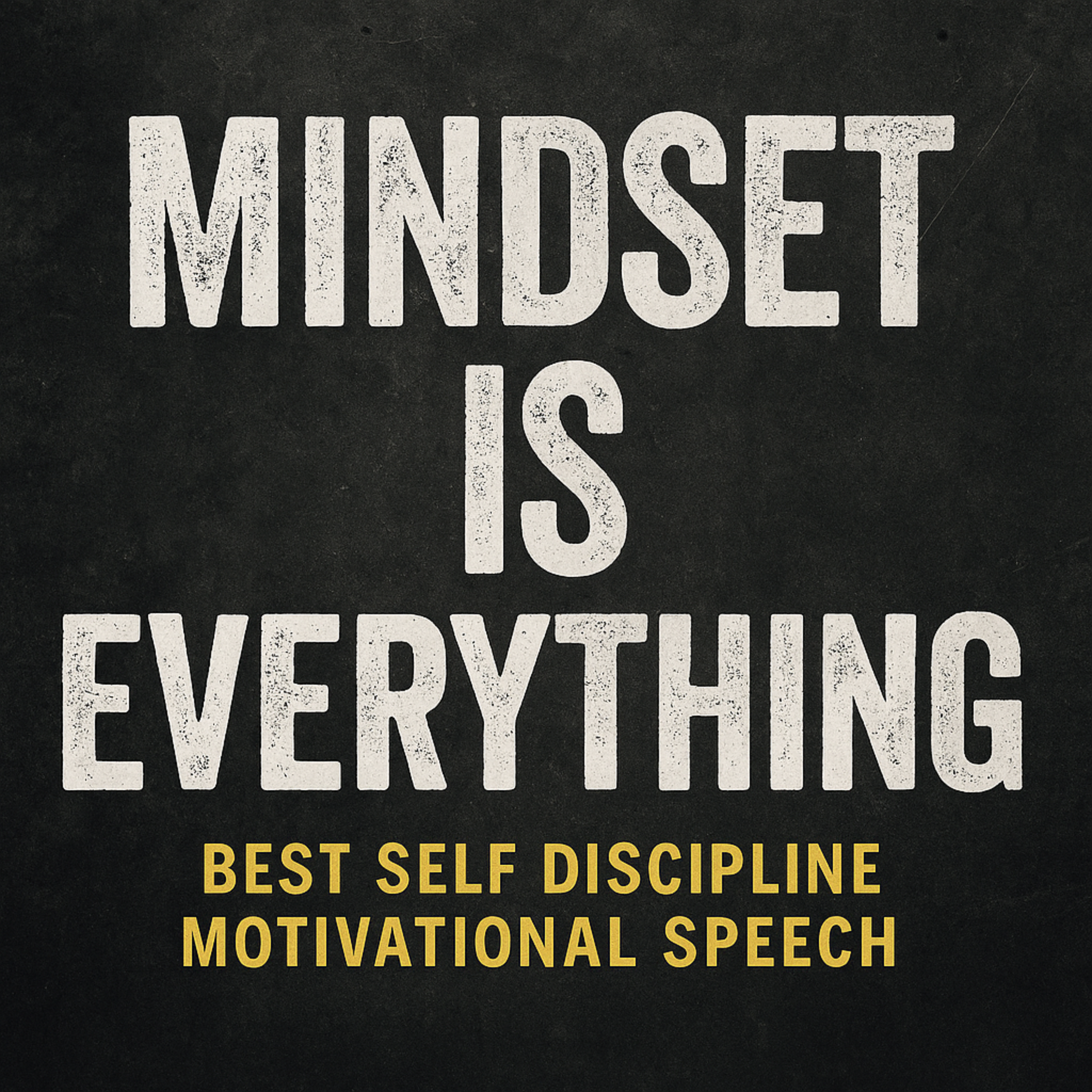MINDSET IS EVERYTHING 💪 - Best Self Discipline Motivational Speech for Success