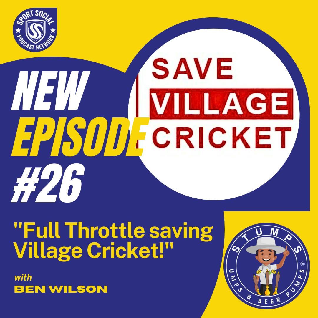 The Club Cricket Pod - Full Throttle Saving Village Cricket