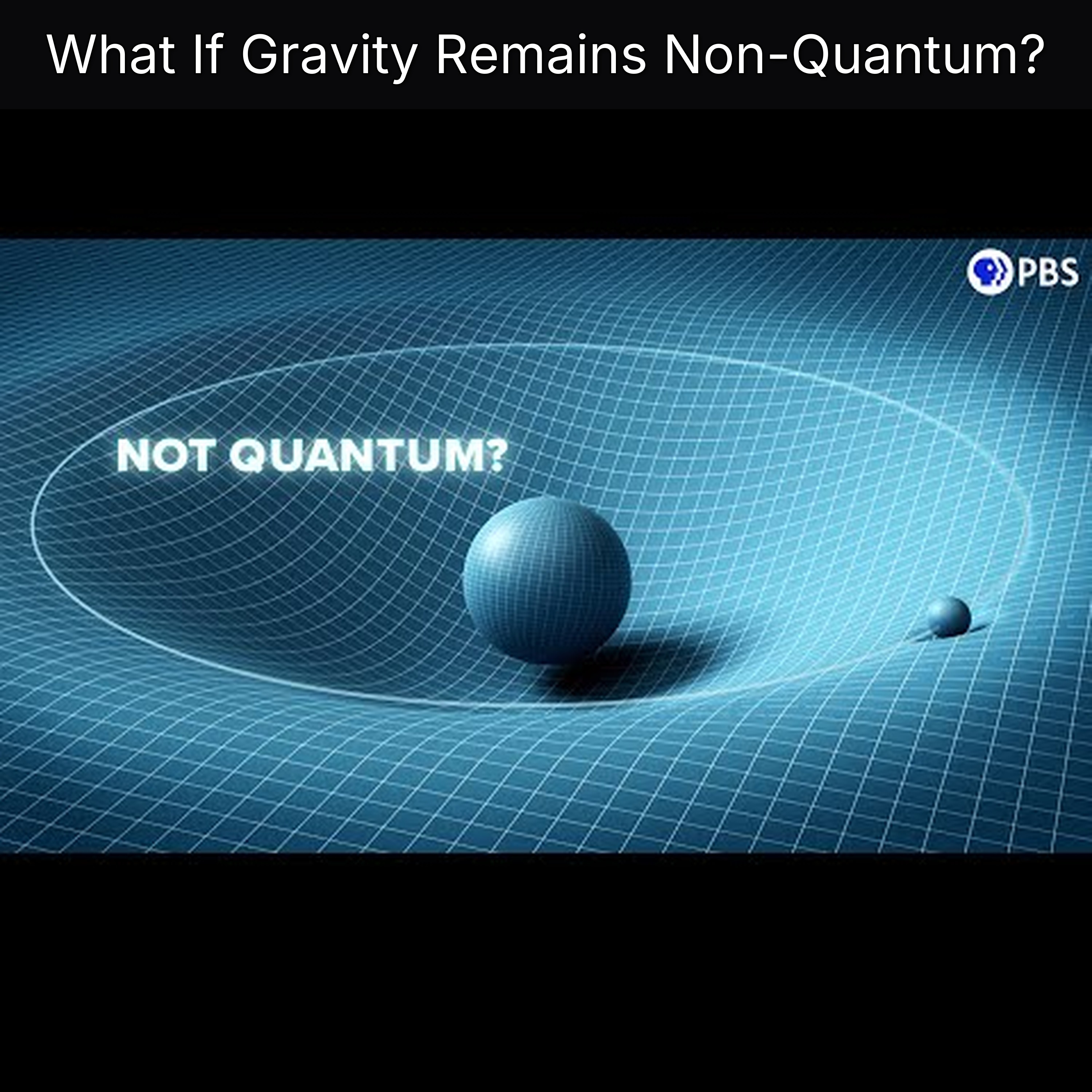 What If Gravity Remains Non-Quantum?