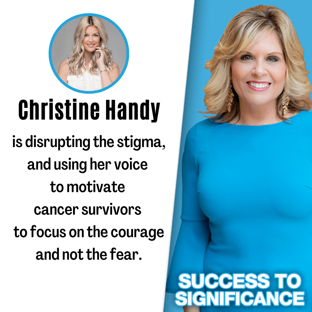 Disrupting The Stigma and Finding The Beauty Within with Christine Handy