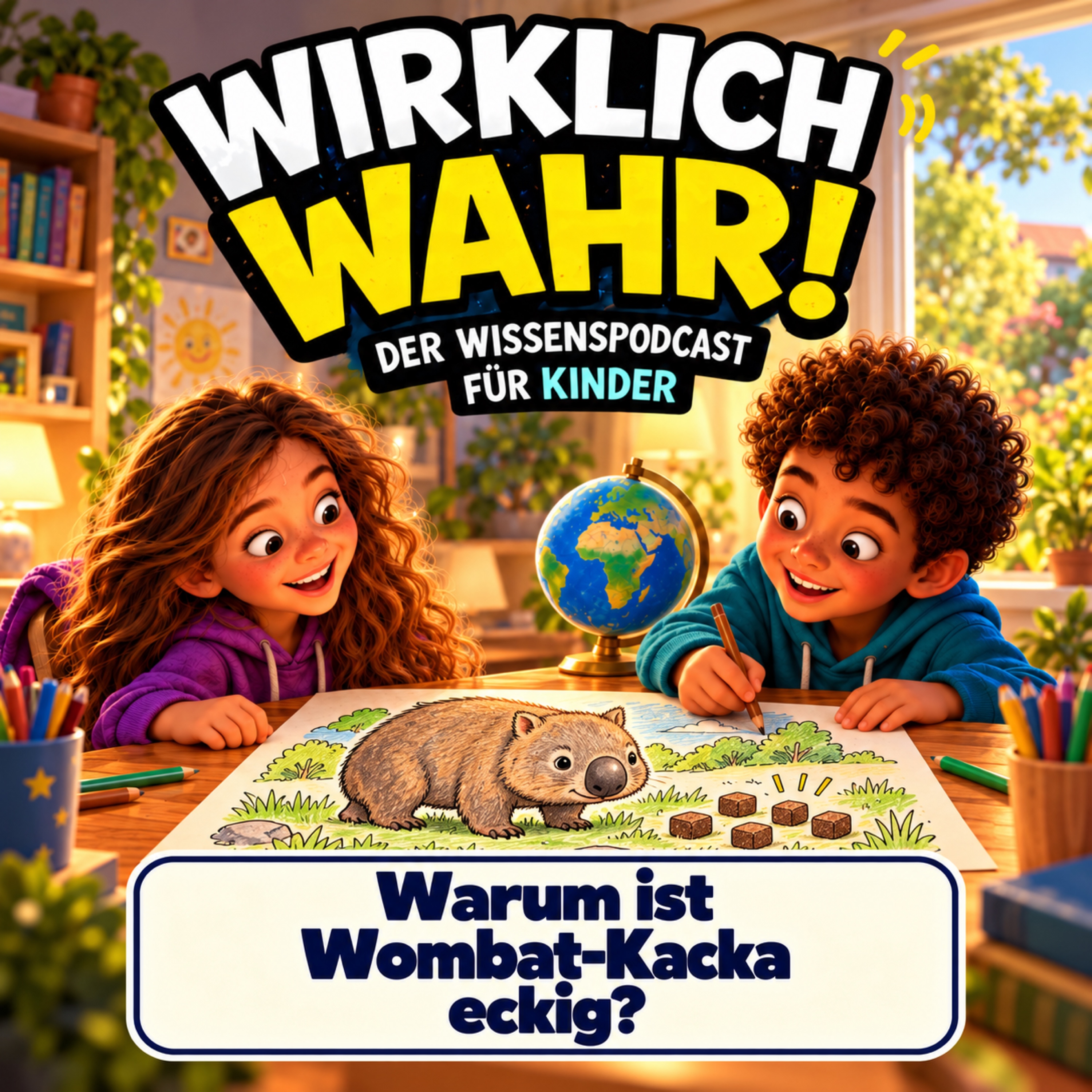 Cover: Frag nach! Warum ist Wombat-Kacka eckig?