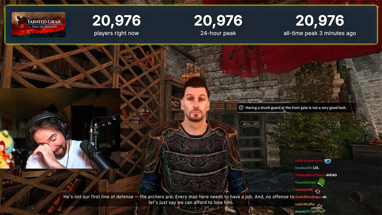 Tainted Grail: The Fall of Avalon Is Exploding.. | Asmongold TV