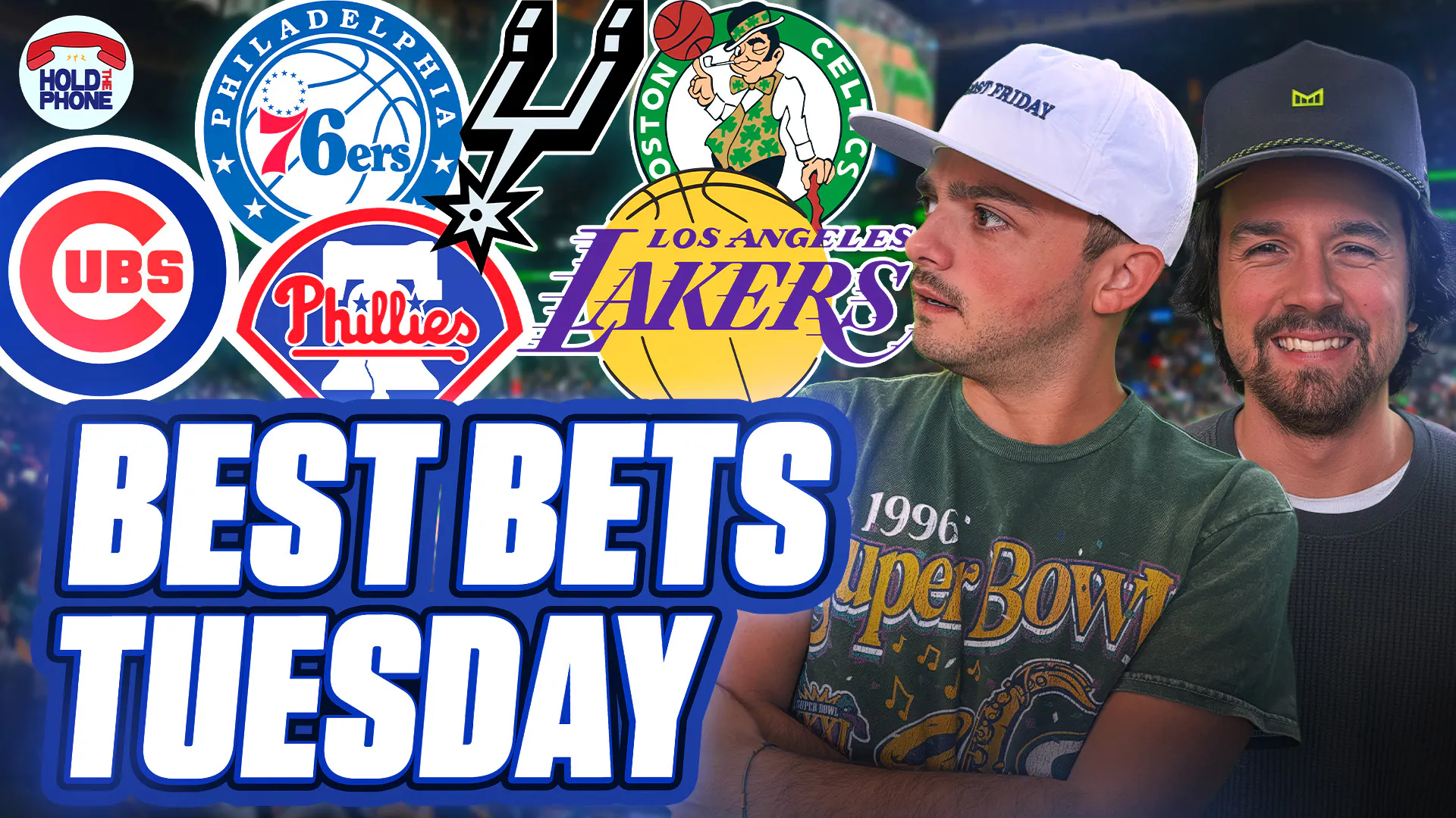 BEST BETS NBA TUESDAY: 76ERS-CELTICS, BLAZERS-SPURS, ROCKETS-LAKERS & TUESDAY DONGS episode artwork