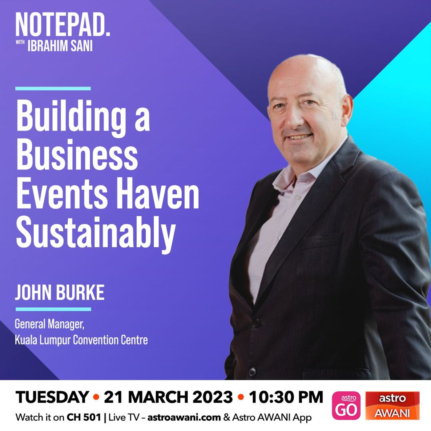 Notepad with Ibrahim Sani: Building a business events haven sustainably