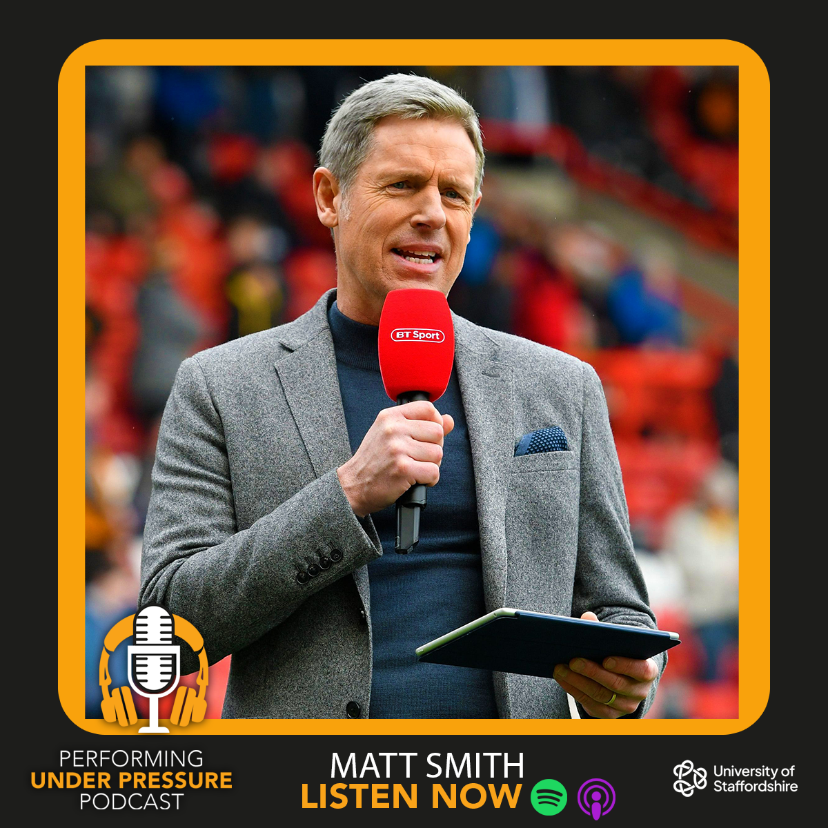 University of Staffordshire\'s Performing Under Pressure Podcast
