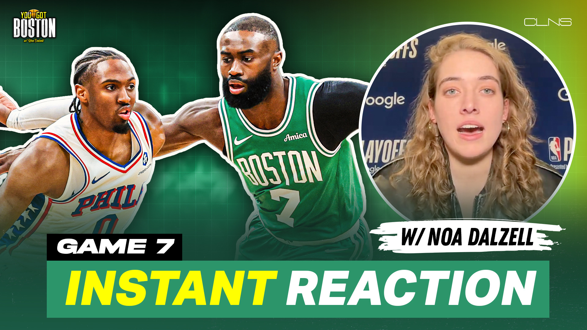 Noa Dalzell's REACTION to the Celtics Game 7 loss to the 76ers