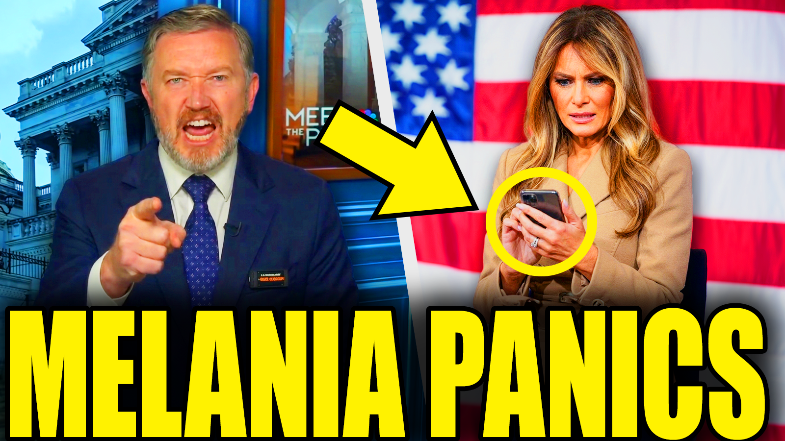 Melania Post Tantrum As Massie Drops Epstien Bombshell On Air episode artwork