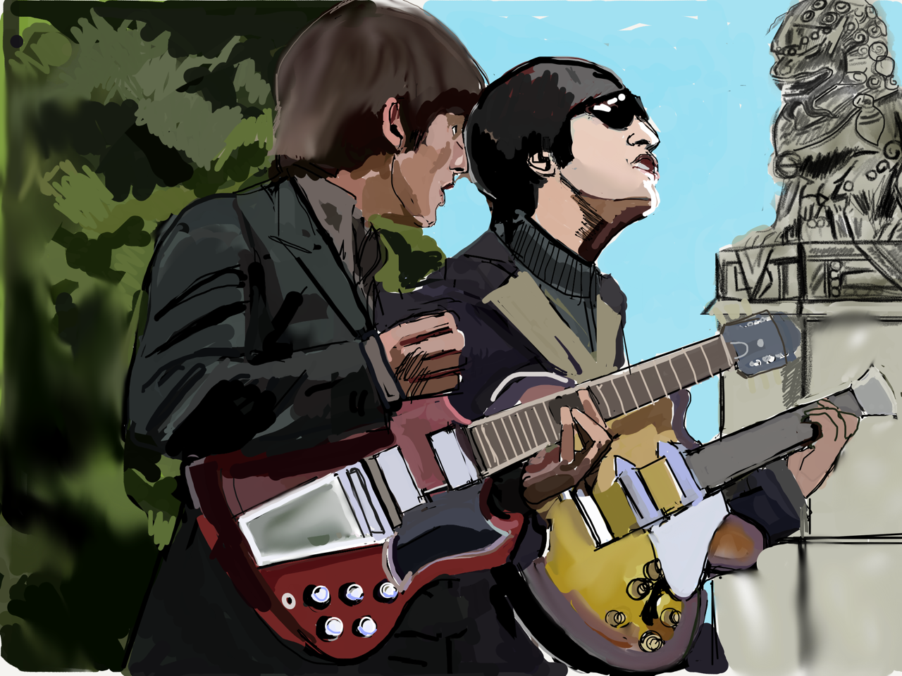 326: Beatles (Guitars) For Sale