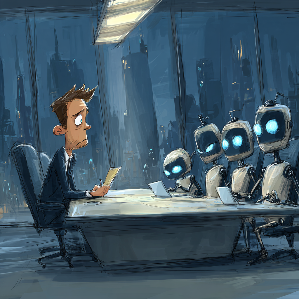 So, now you want to interview me in-person? No. episode artwork