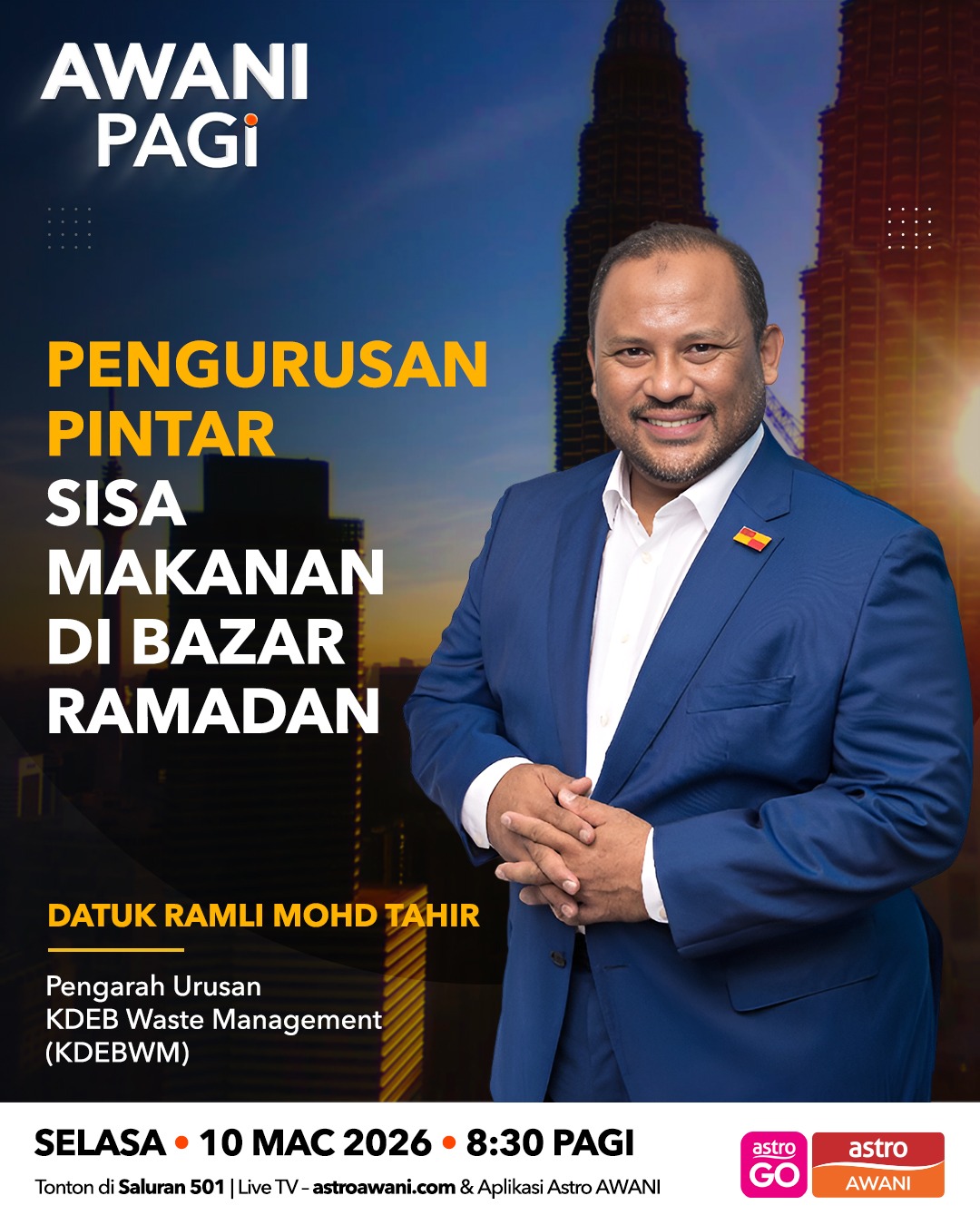 AWANI Pagi: Pengurusan pintar sisa makanan di bazar Ramadan