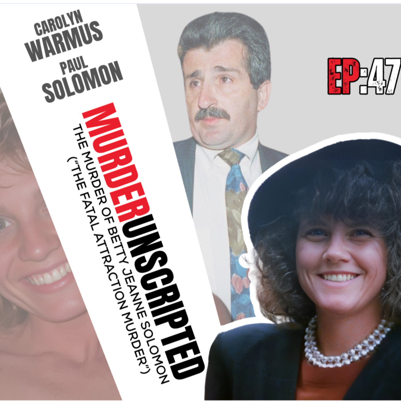 Ep:47 - The Murder of Betty Jeanne Solomon by Carolyn Warmus ("The Fatal Attraction Killer") episode artwork