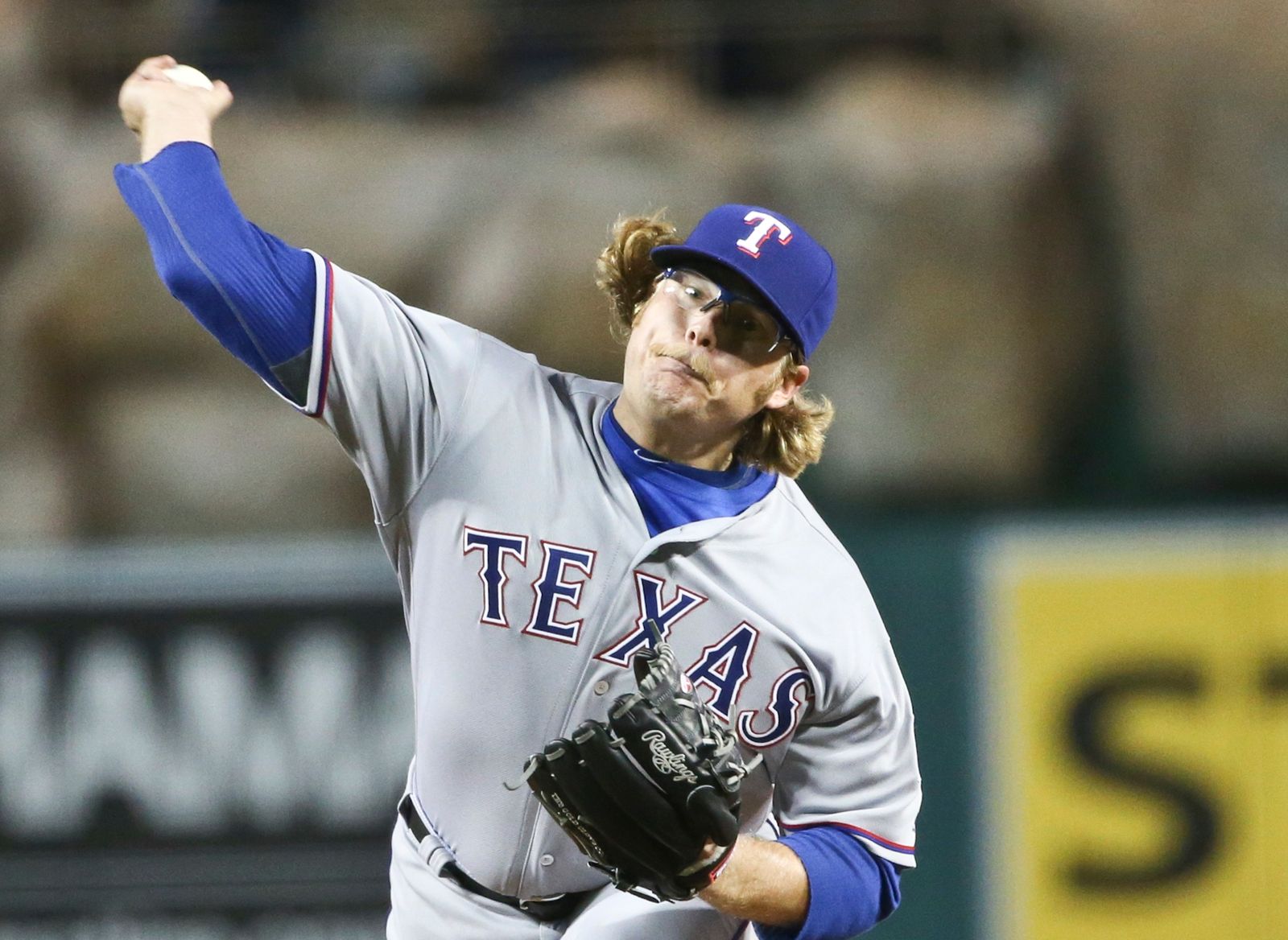 A chat with Rangers pitcher A.J. Griffin, plus a discussion on the current catching situation episode artwork