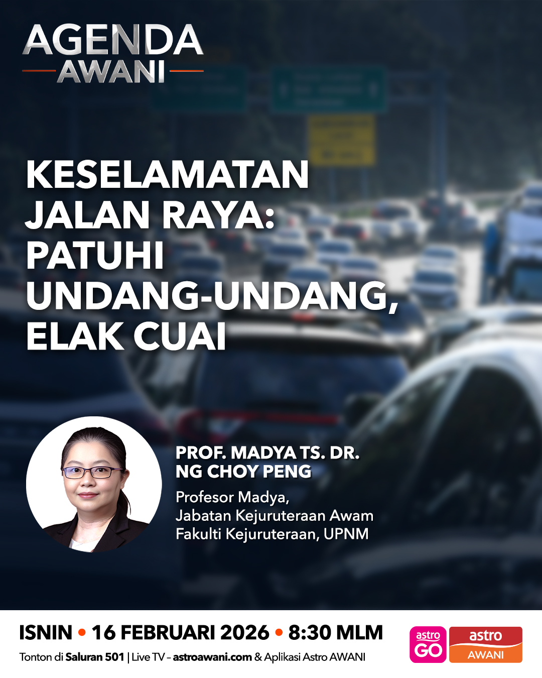 Agenda AWANI: Keselamatan Jalan Raya | Patuhi Undang-Undang, Elak Cuai