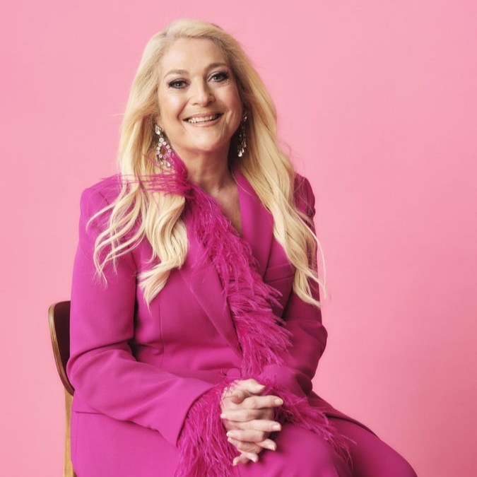 At home with Vanessa Feltz – literally