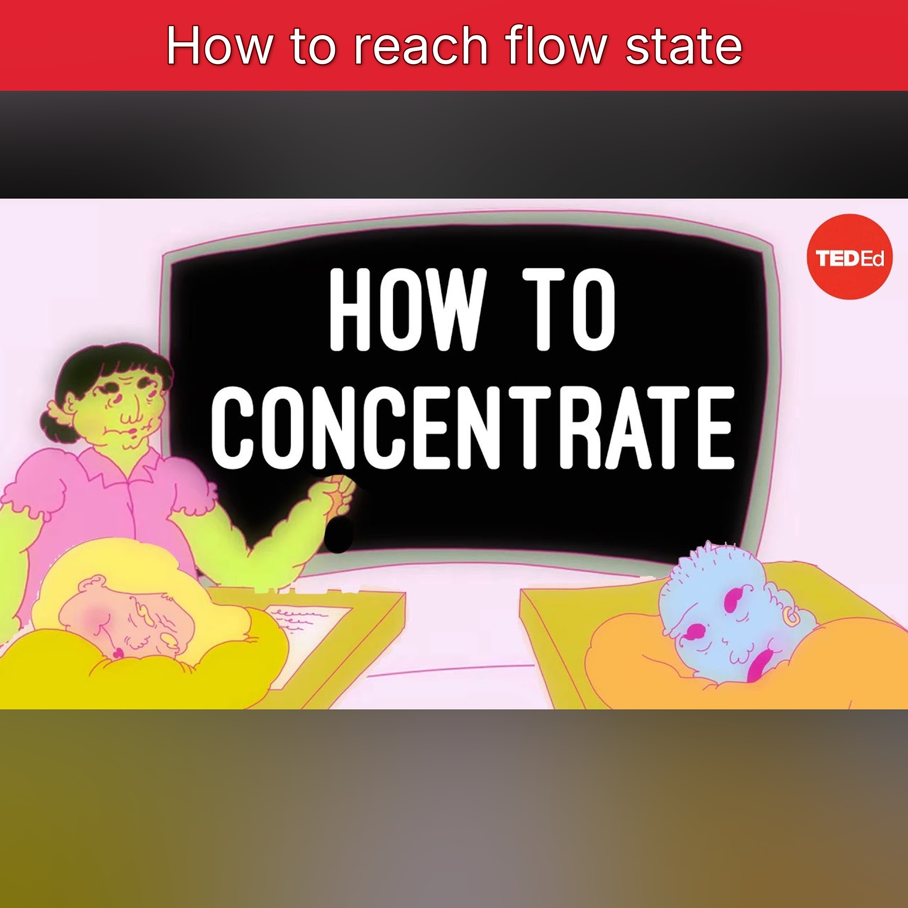 How to reach flow state