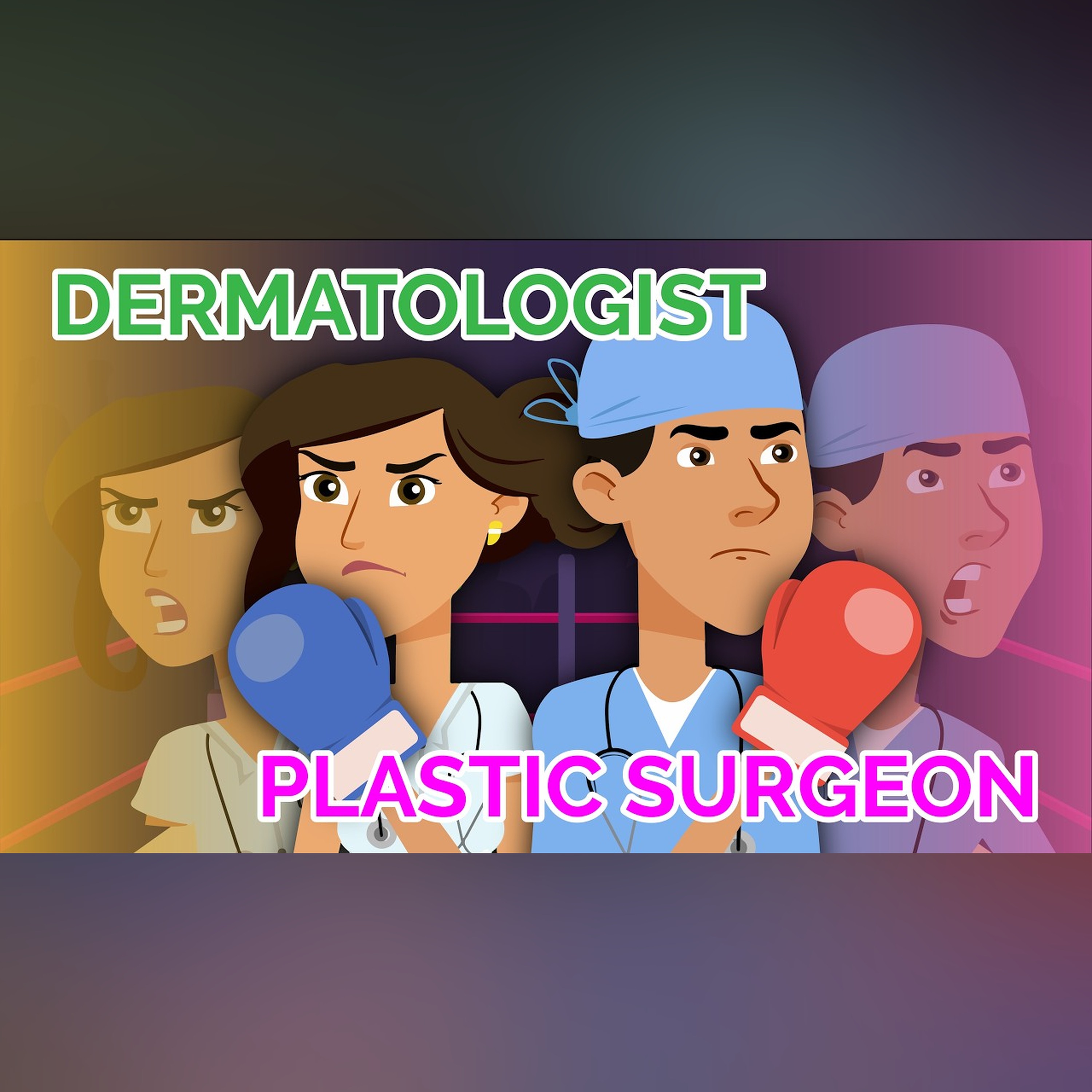 Dermatologist vs Plastic Surgeon 💥 Career Battle episode artwork