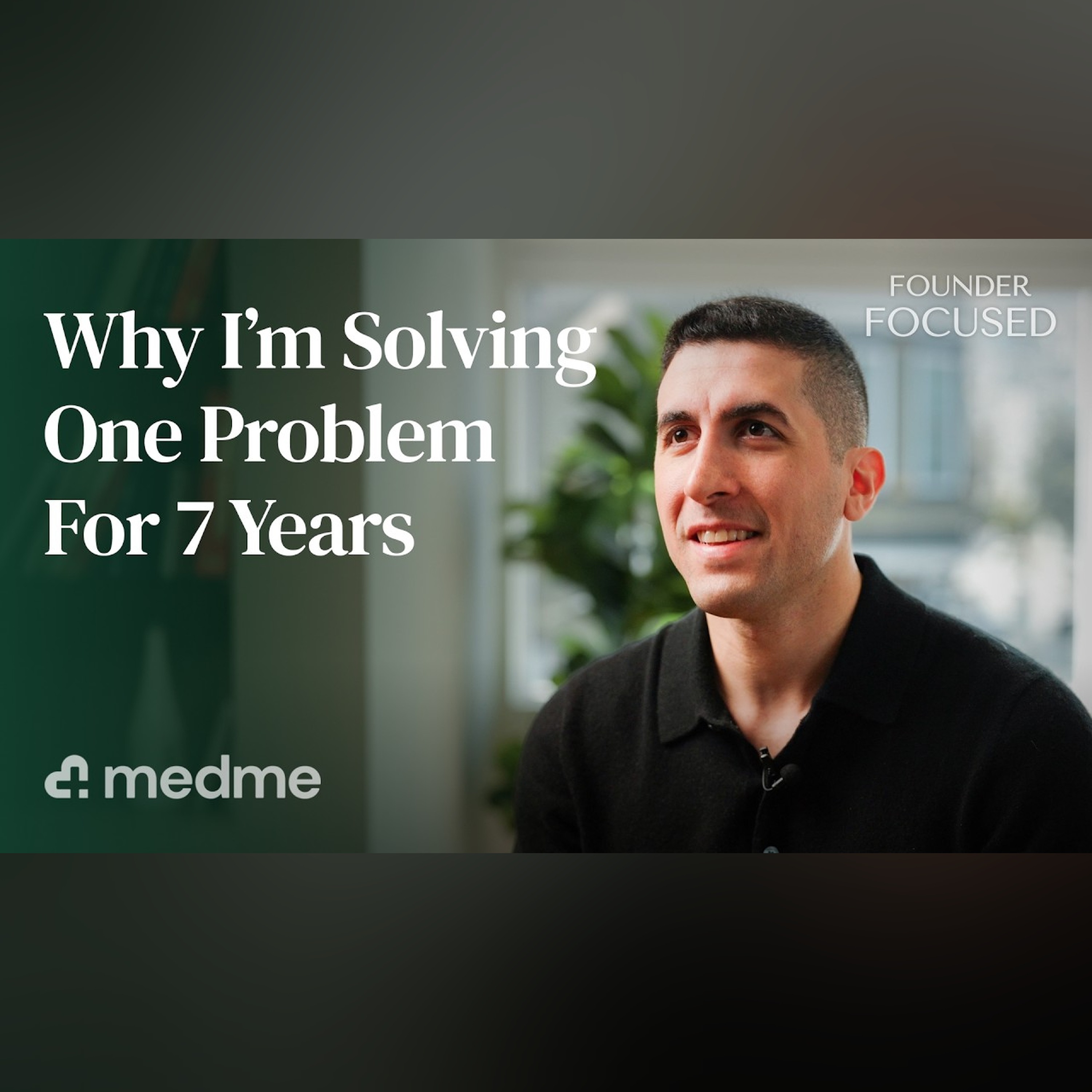 Everyone Said "It's unsexy". Now We're Serving 30M Patients | MedMe Health, Purya Sarmadi episode artwork