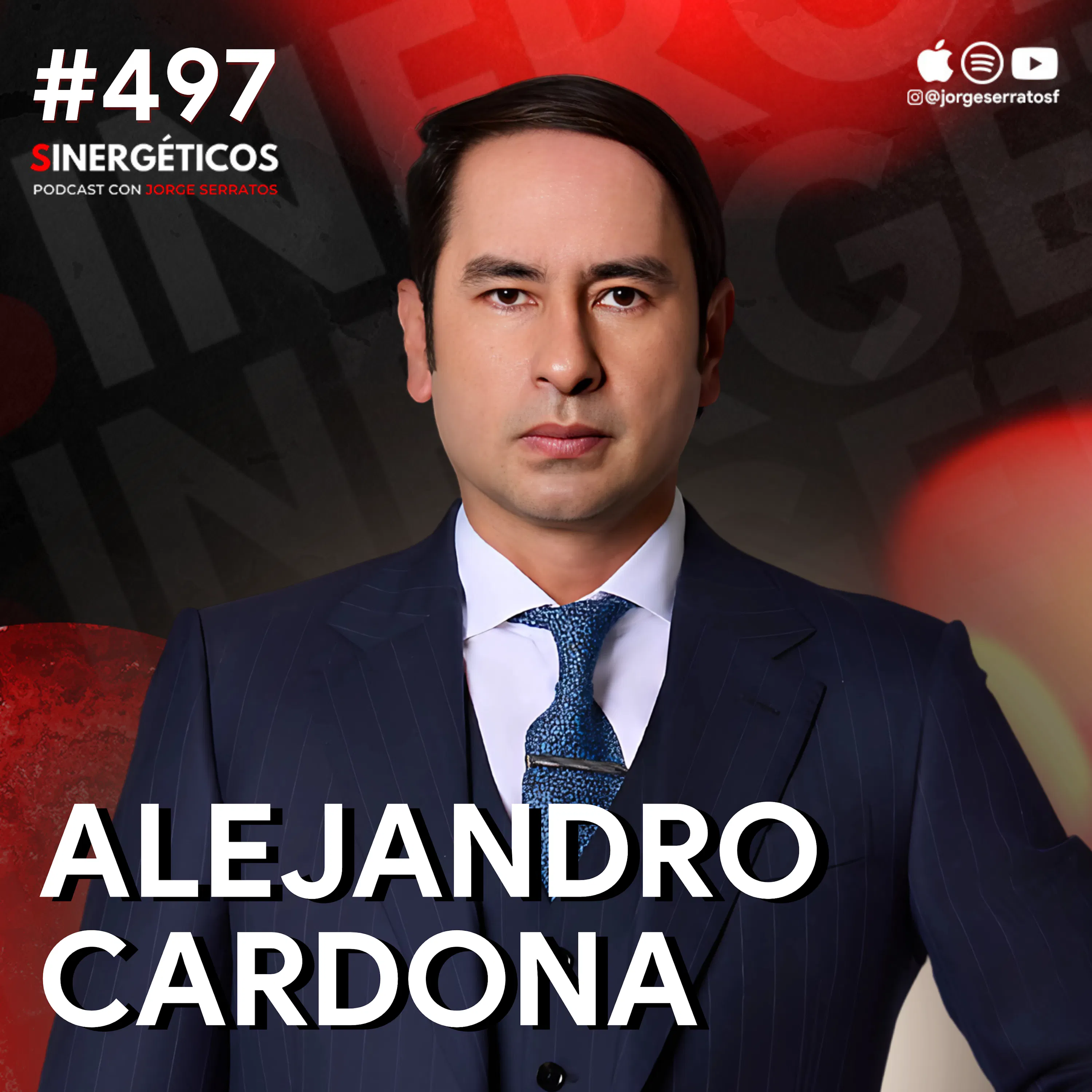 Los 5 miedos que te alejan del dinero | Alejandro Cardona | #497 SINERGÉTICOS episode artwork