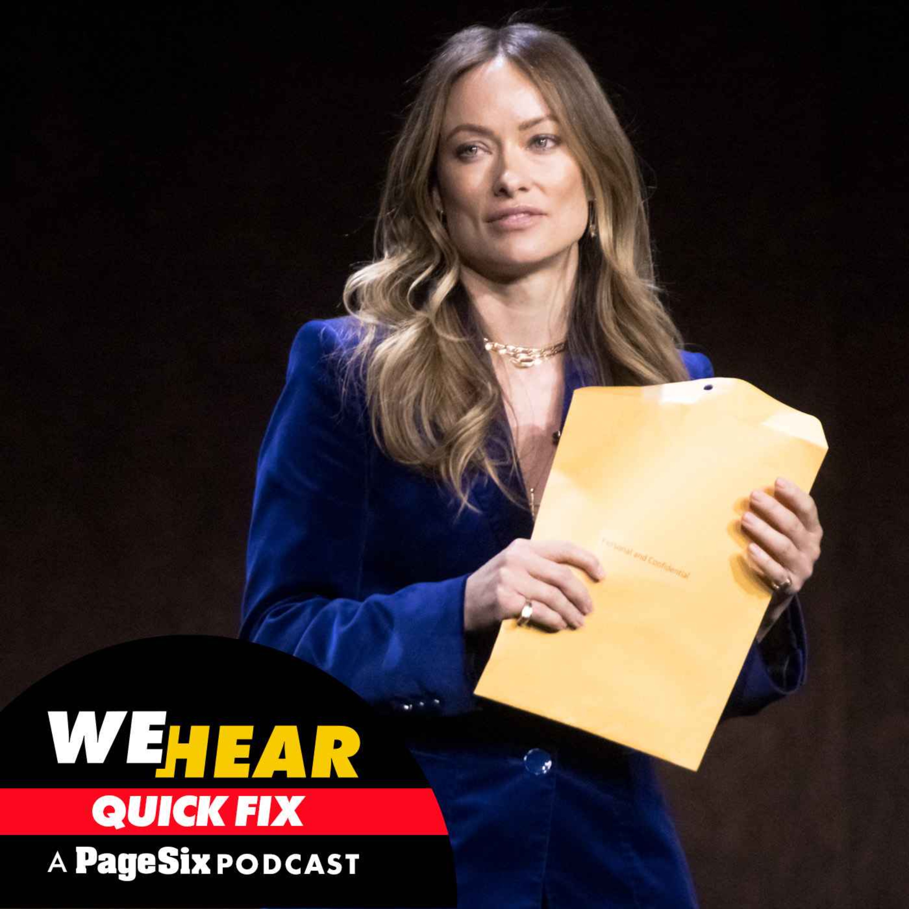 Olivia Wilde served with custody papers while onstage in Las Vegas, more episode artwork