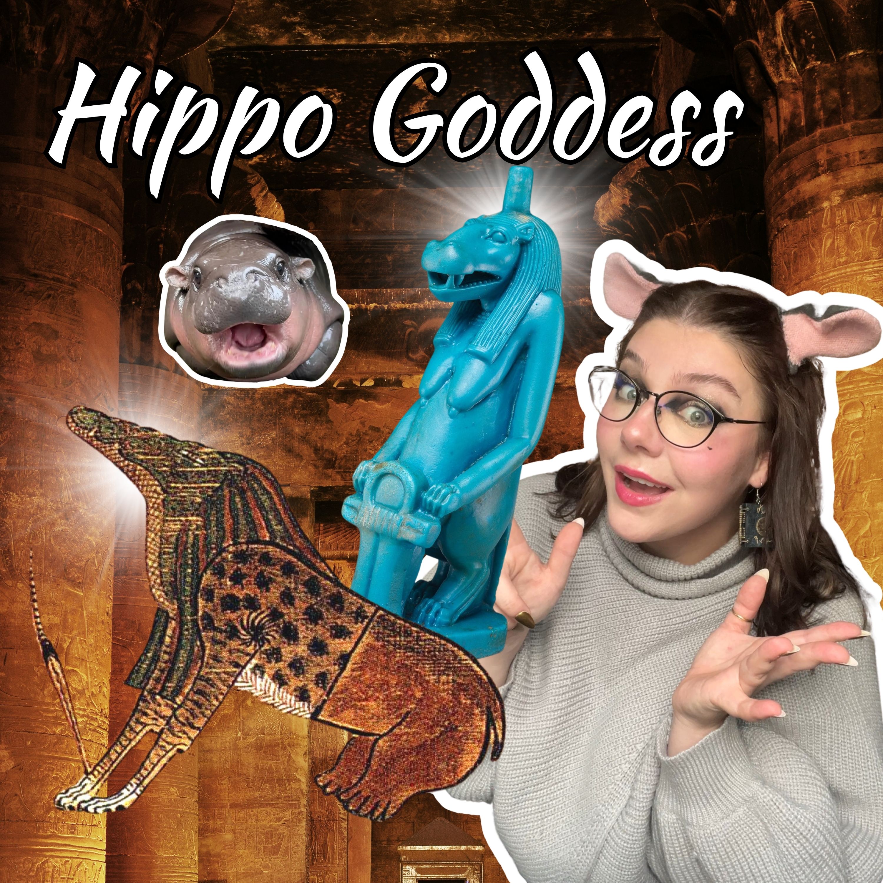 Badass Hippo Goddesses of Ancient Egypt: Ammit & Taweret