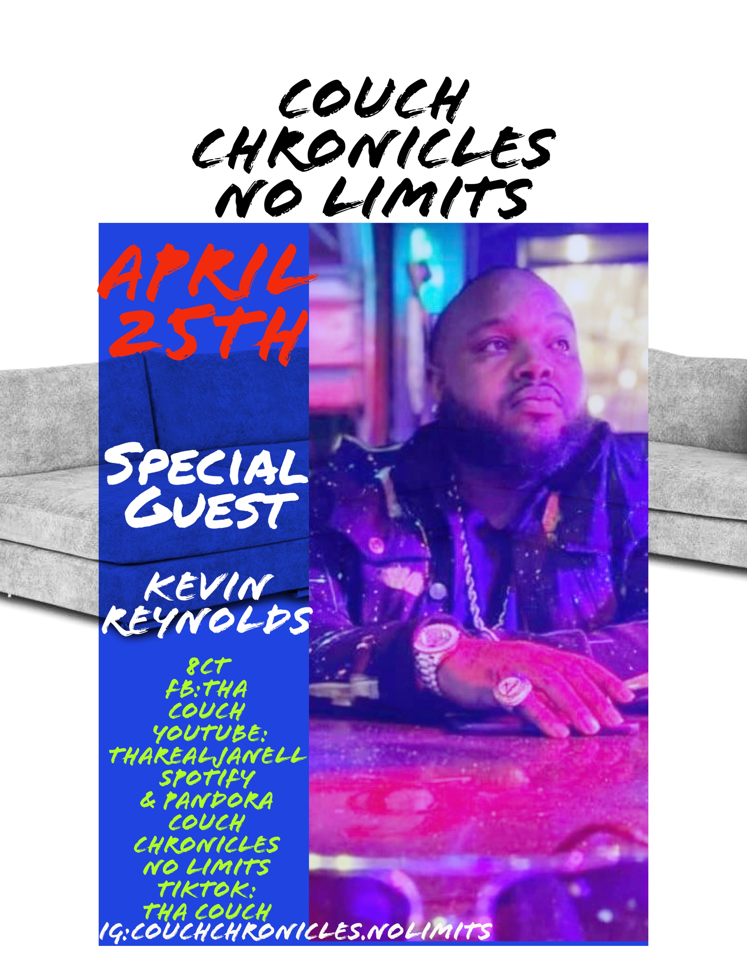 Couch Chronicles No Limits W/Kevin Reynolds episode artwork