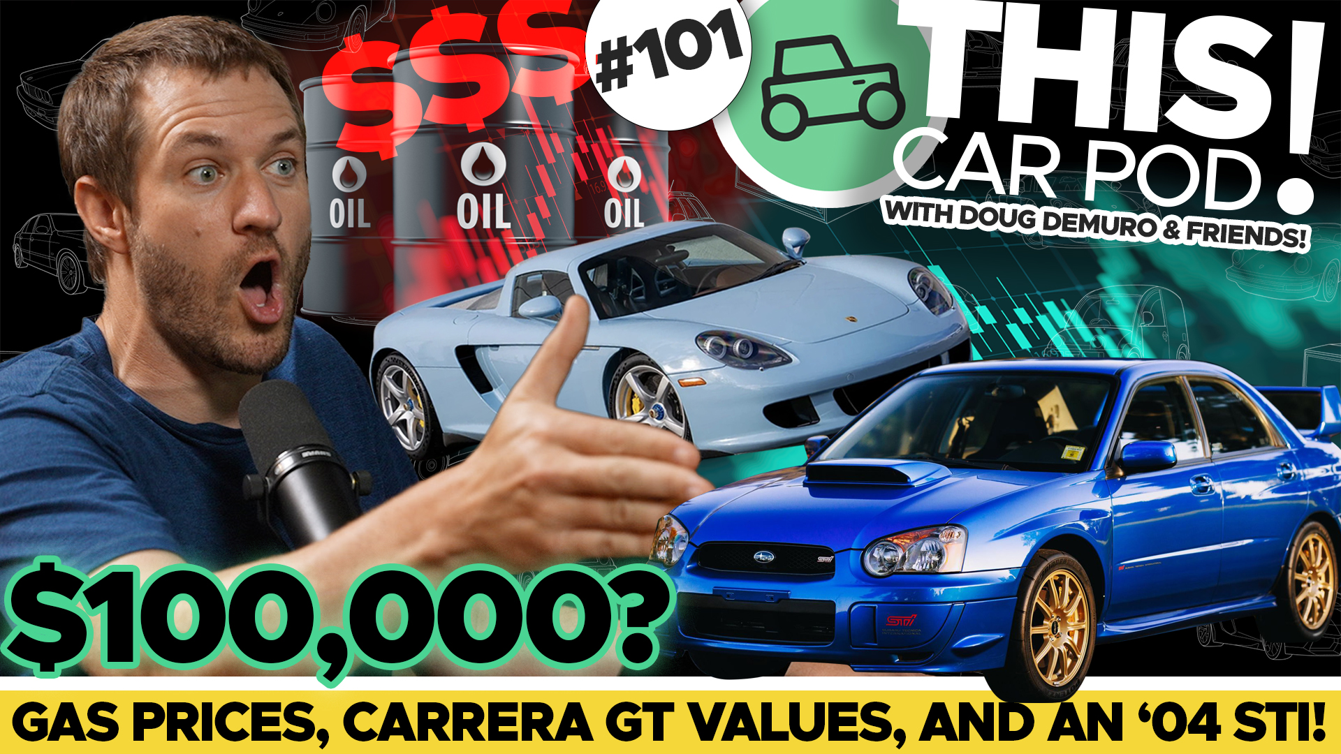 Gas Is About to Get Expensive! Carrera GT Values Skyrocket! $100K Subaru STI?!