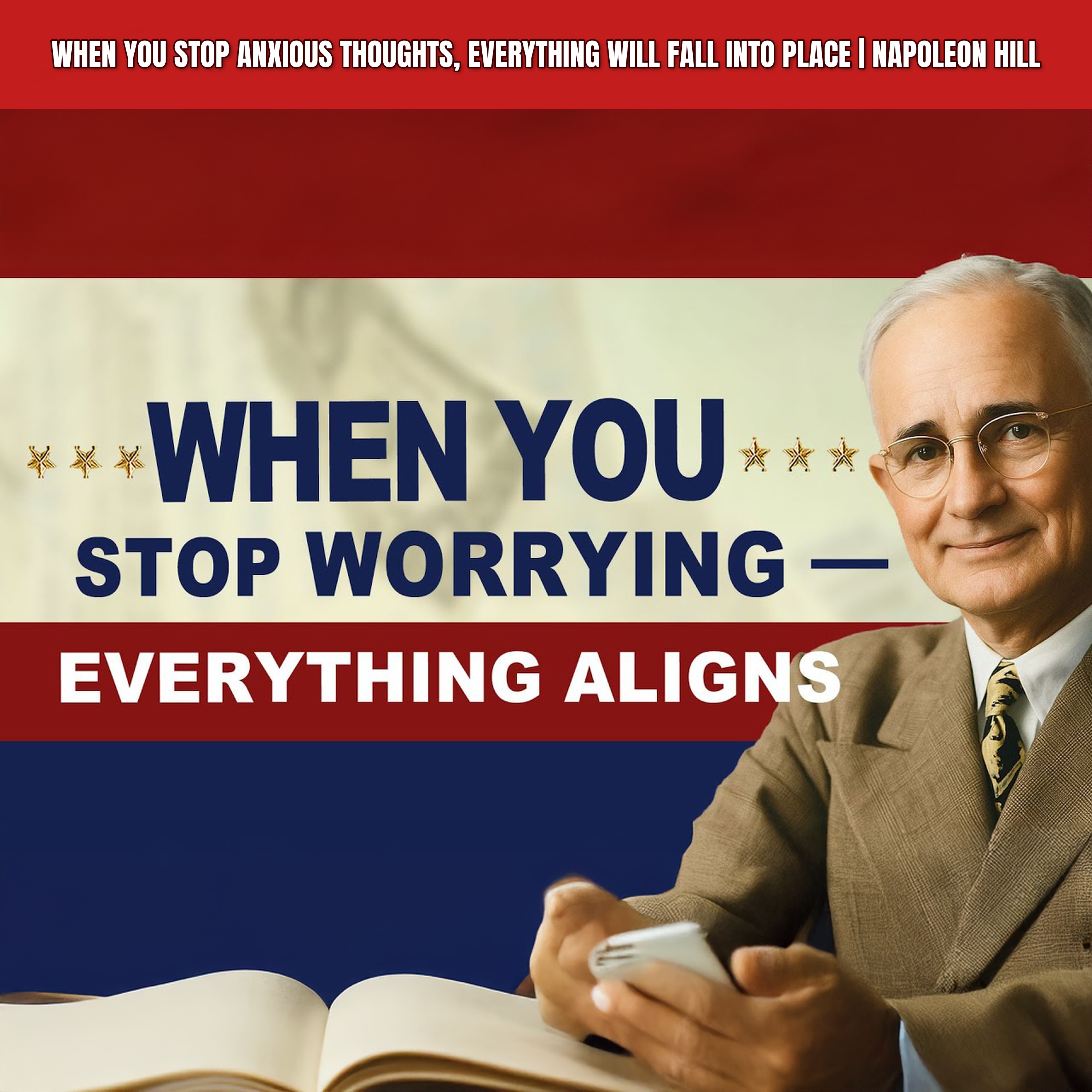 When You Stop Anxious Thoughts, Everything Will Fall Into Place | Napoleon Hill episode artwork