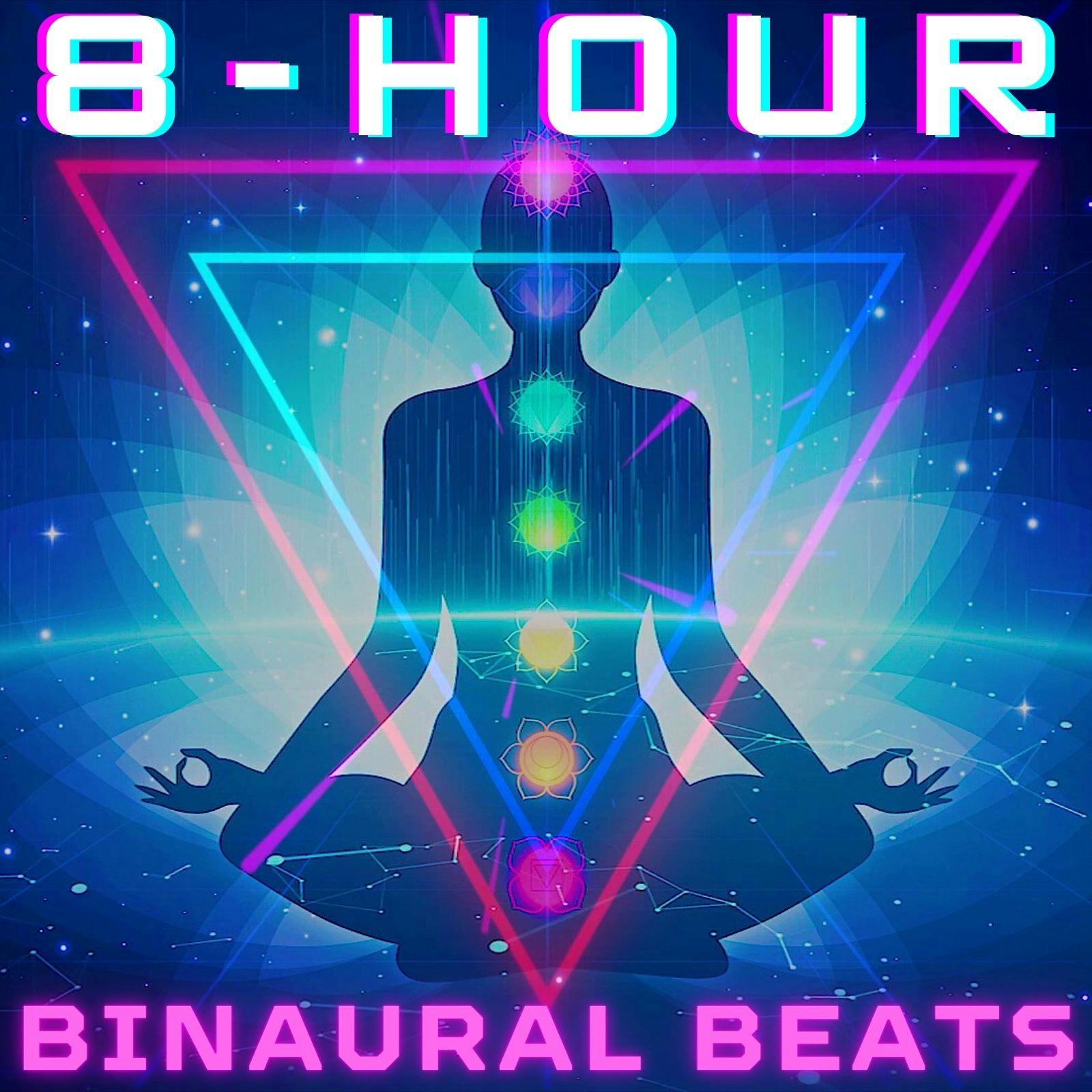 đ§ 8 Hour Deep Binaural Meditation | 1 Hz Delta Wave Binaural Beats, Ambient Music, Rain & Thunder for Healing Sleep đ´