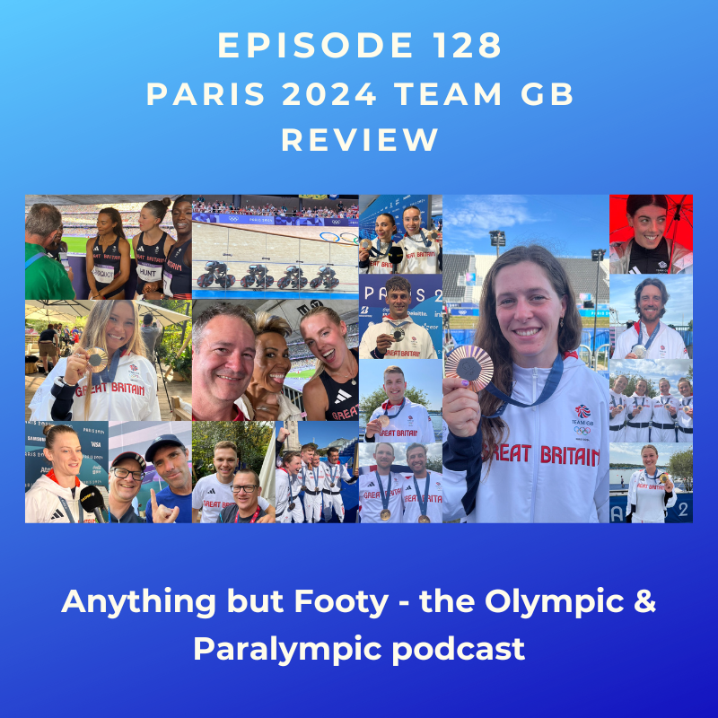 #128 Paris 2024 Team GB Review episode artwork