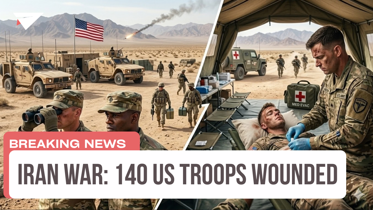 Iran War: 140 US Troops Wounded, Breaking News